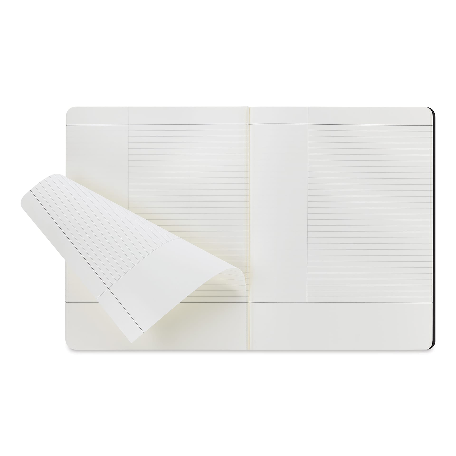 Moleskine Subject Cahier Journals - Open Journal showing easily removable sheets