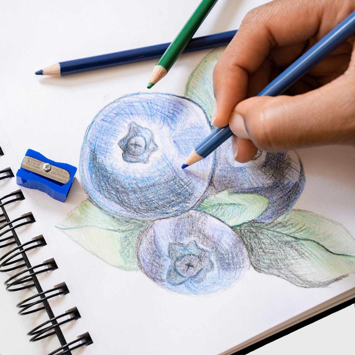 Art Alternatives Spiral-Bound Sketch Book, 9 in x 12 in