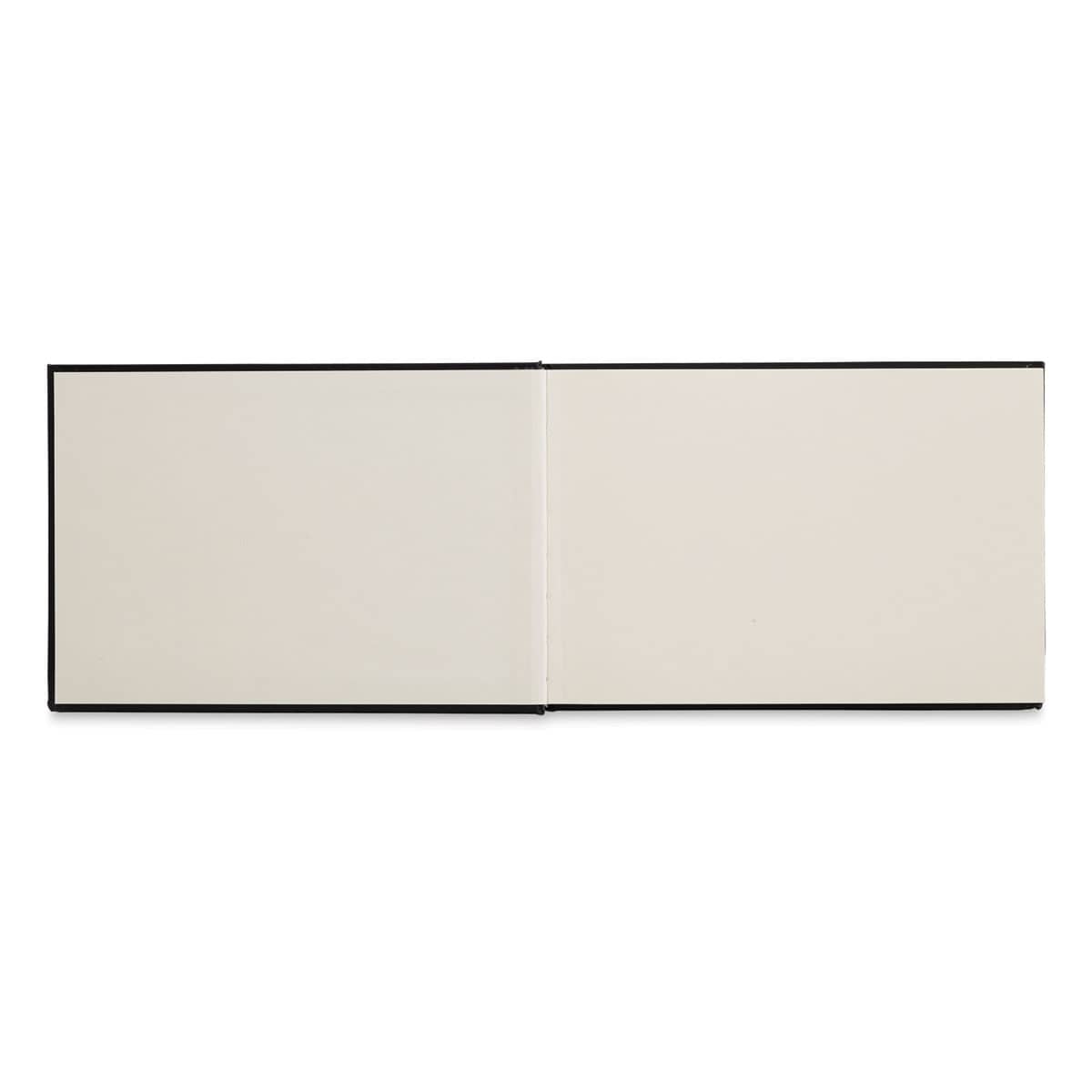 Stillman & Birn Delta Series Sketchbook - 6" x 9", Landscape, Hardbound (open to show paper)