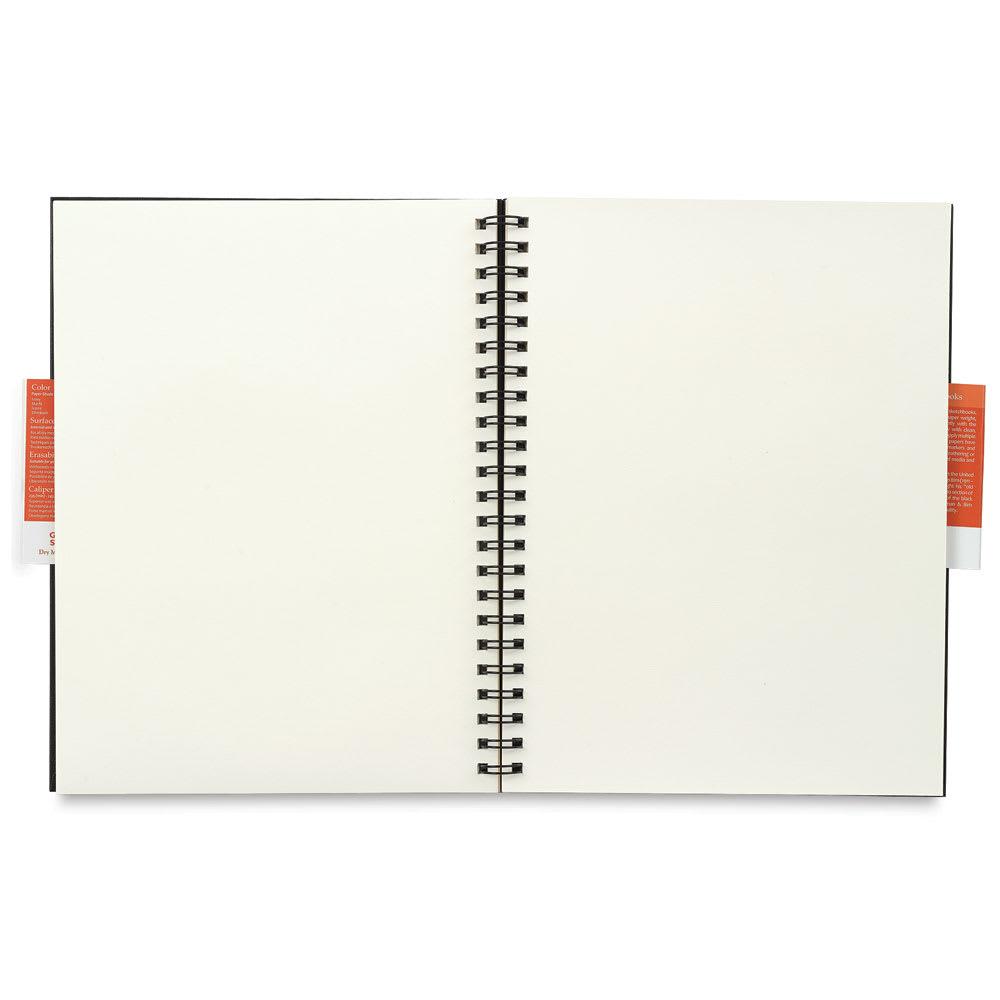 Stillman & Birn Gamma Series Spiralbound Sketchbook - 12" x 9", inside pages