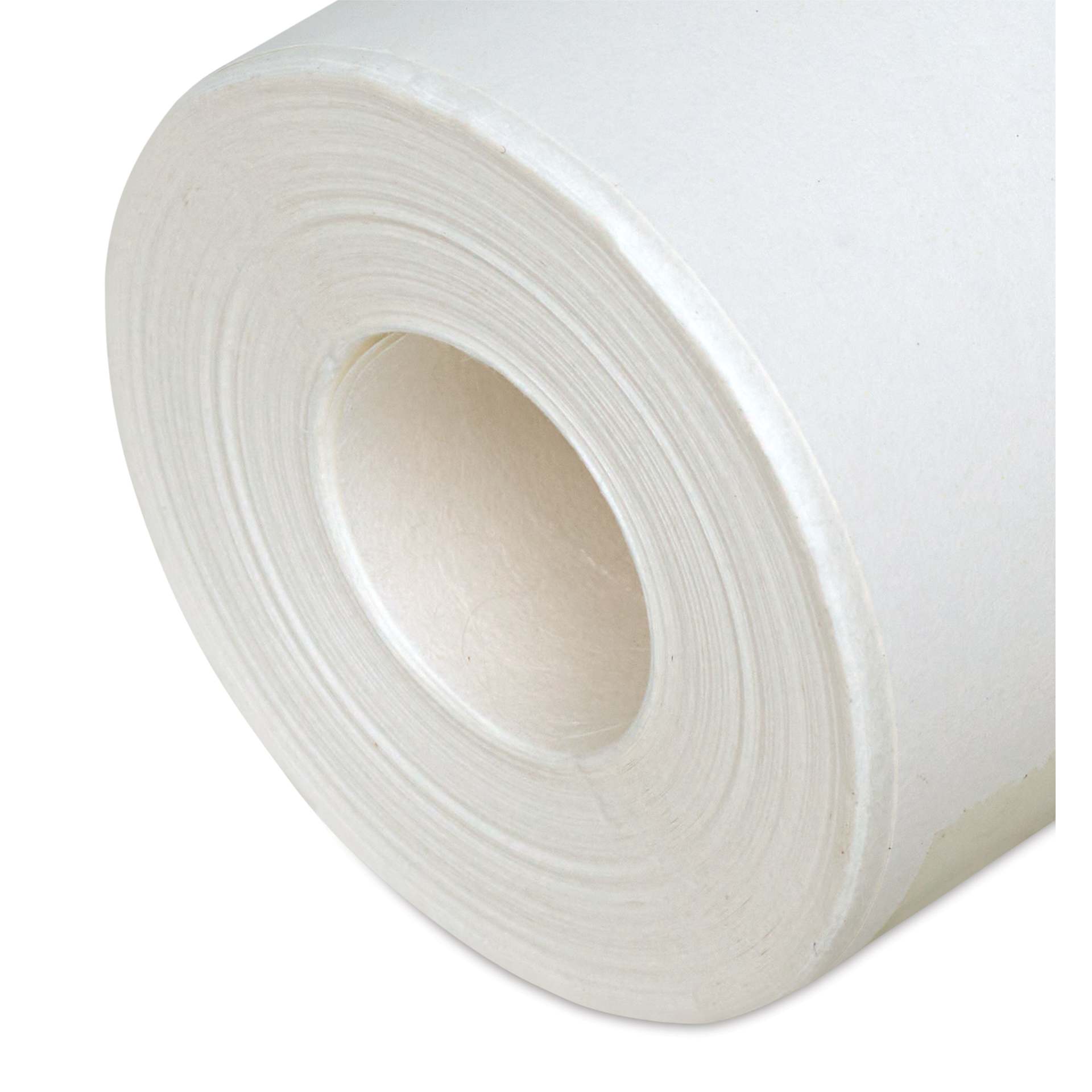 Yasutomo Sumi Painting Paper Roll - 11" x 62 ft, Unryu, 48 gsm, close up