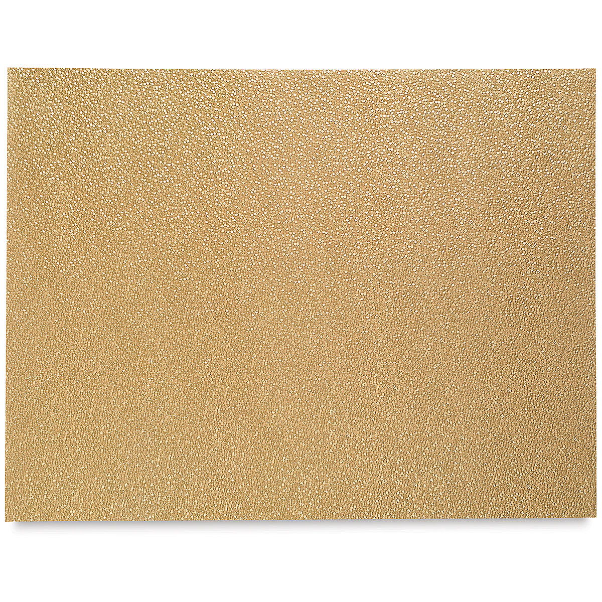 Black Ink Embossed Pebble Papers - Soft Metallic Gold sheet shown
