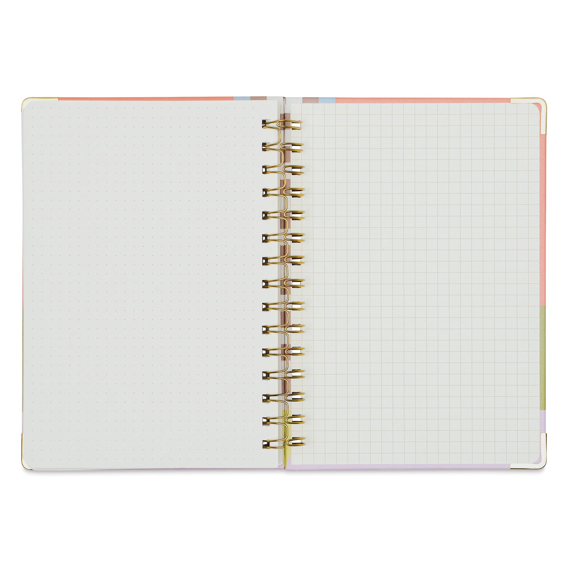 DesignWorks Ink Undated 13-month Perpetual Planner - Geometry, 6-1/4" x 8-1/4", gridded page