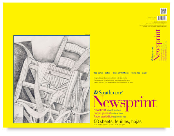 Newsprint Pad, 50 Sheets