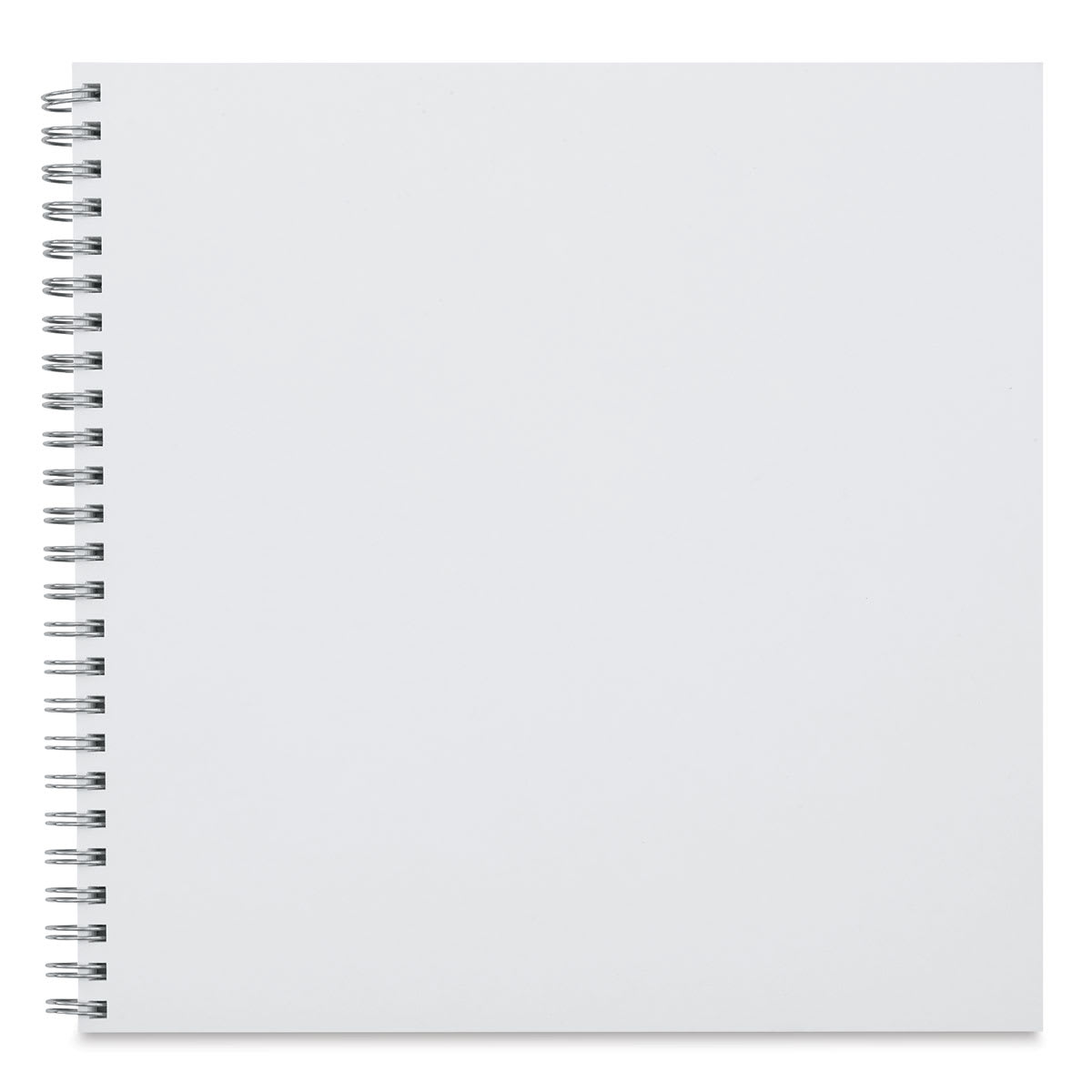 Bee Paper Pen Sketcher's Wirebound Pad - Square Sidebound Pad showing open page