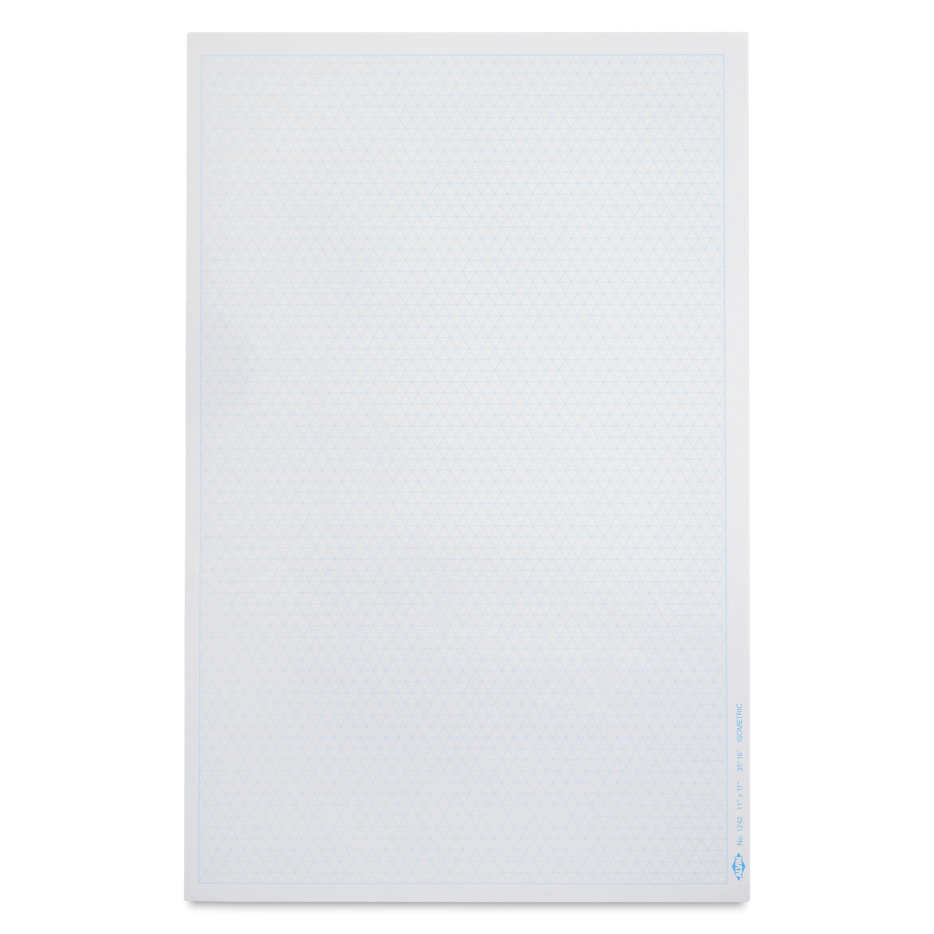 Alvin Isometric Paper Pad - 11" x 17", 100 Sheets