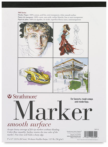 500 Series Marker Pad, 50 Sheets 500 Series Marker Pad, 50 Sheets