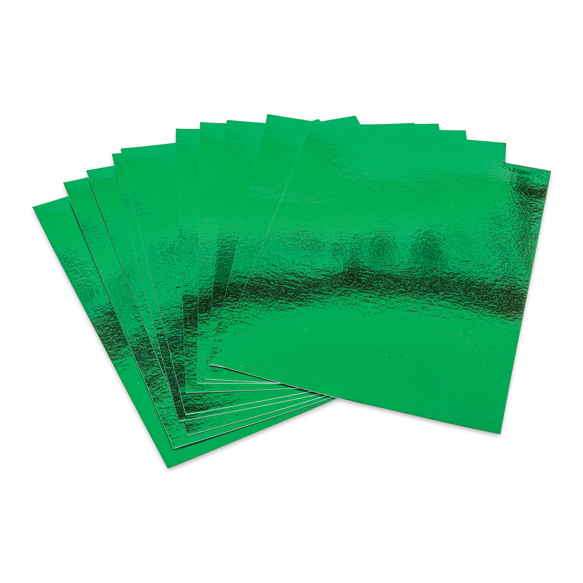 Mirror Boards - 8-1/2" x 11", Green, 10 Sheets