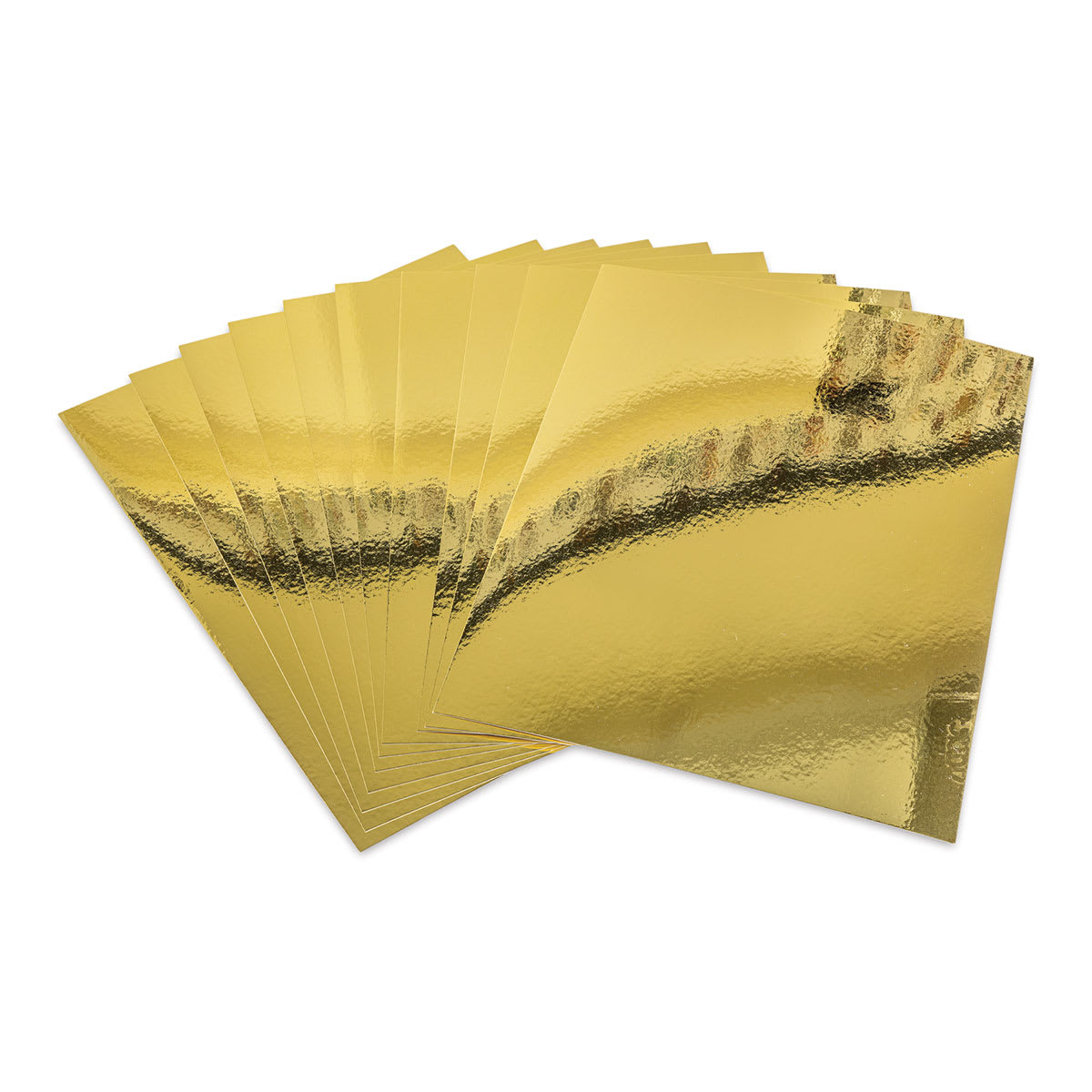 Mirror Boards - 8-1/2" x 11", Gold, 10 Sheets