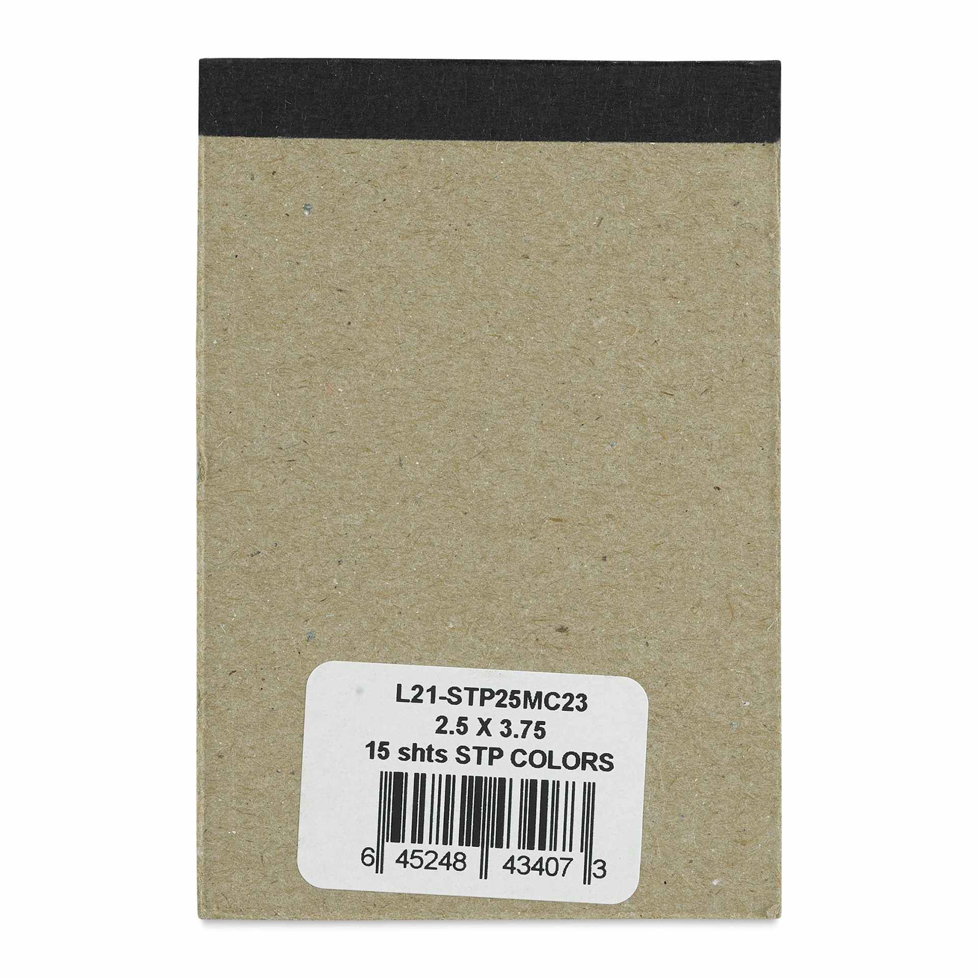Legion Stonehenge Mini Drawing Paper Pad - 2-1/2" x 3-3/4", Back Cover
