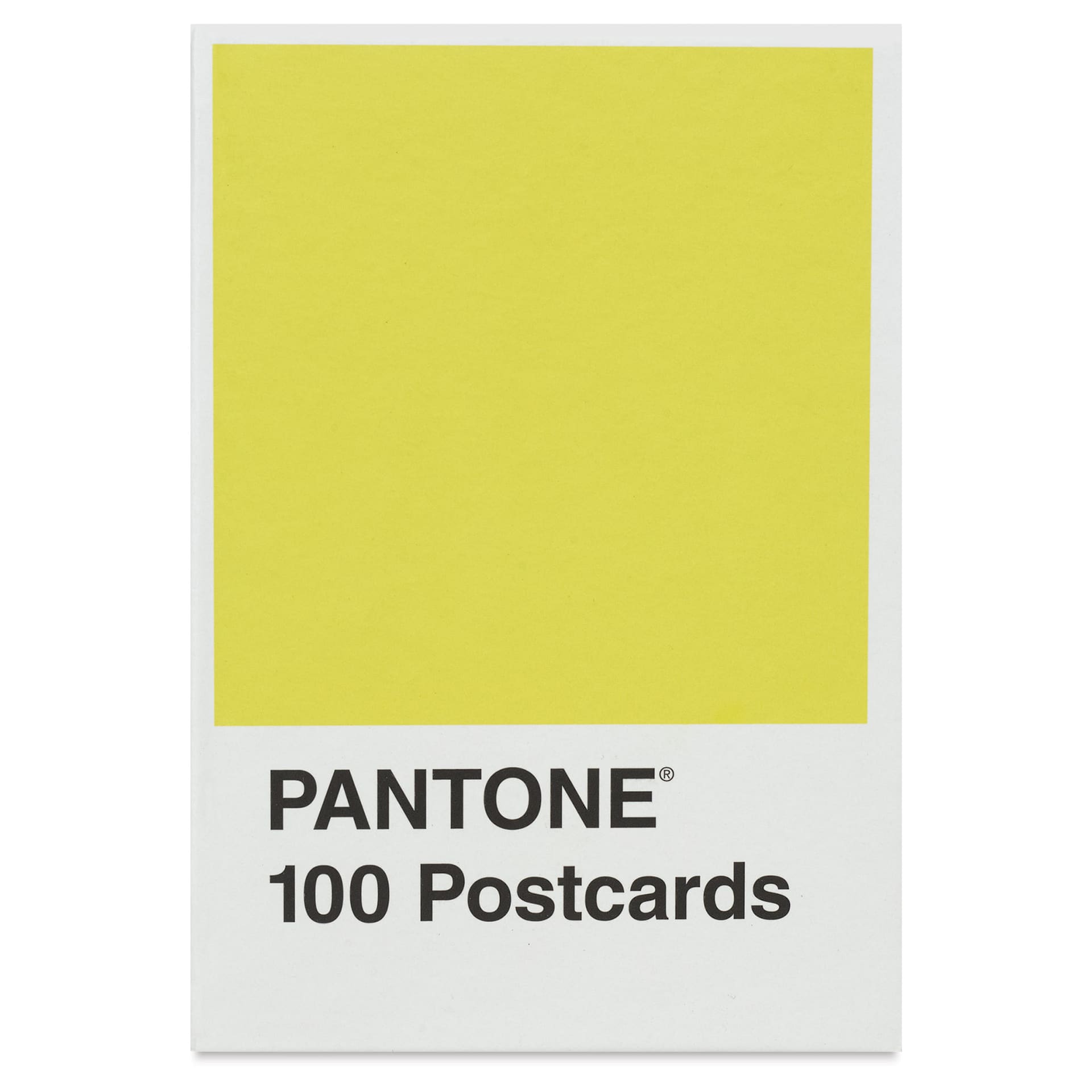 Pantone 100 Postcards Box, front of packaging