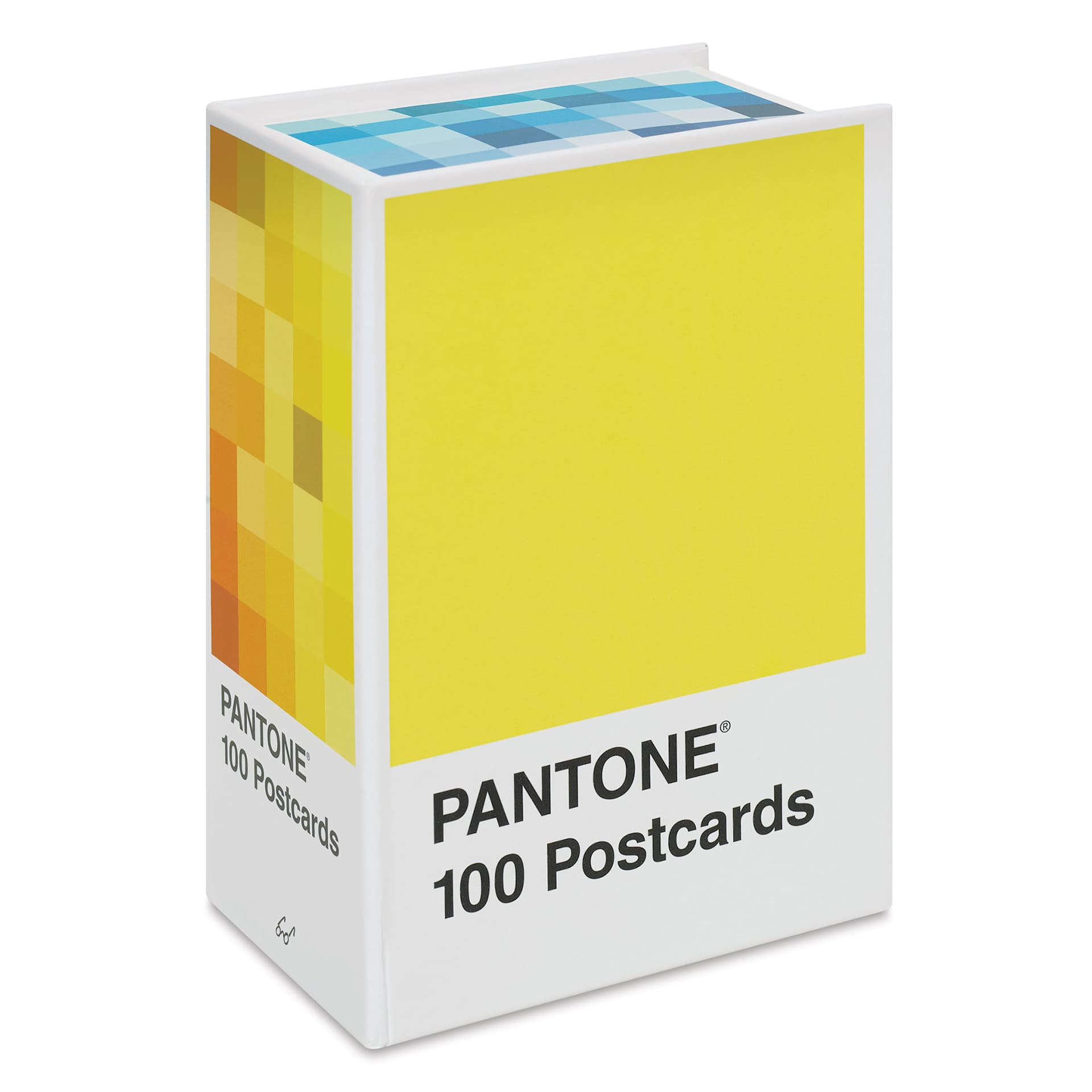 Pantone 100 Postcards Box, in packaging