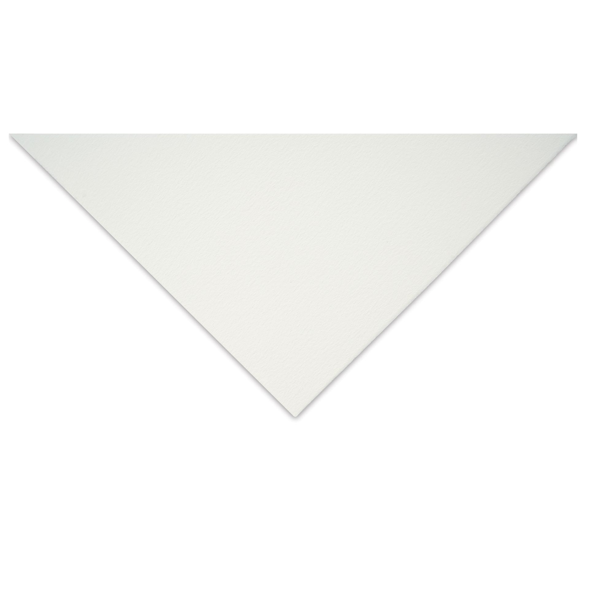 Hahnemuhle William Turner Inkjet Paper - 8-1/2" x 11", Deckle Edge, 25 Sheets, corner of sheet