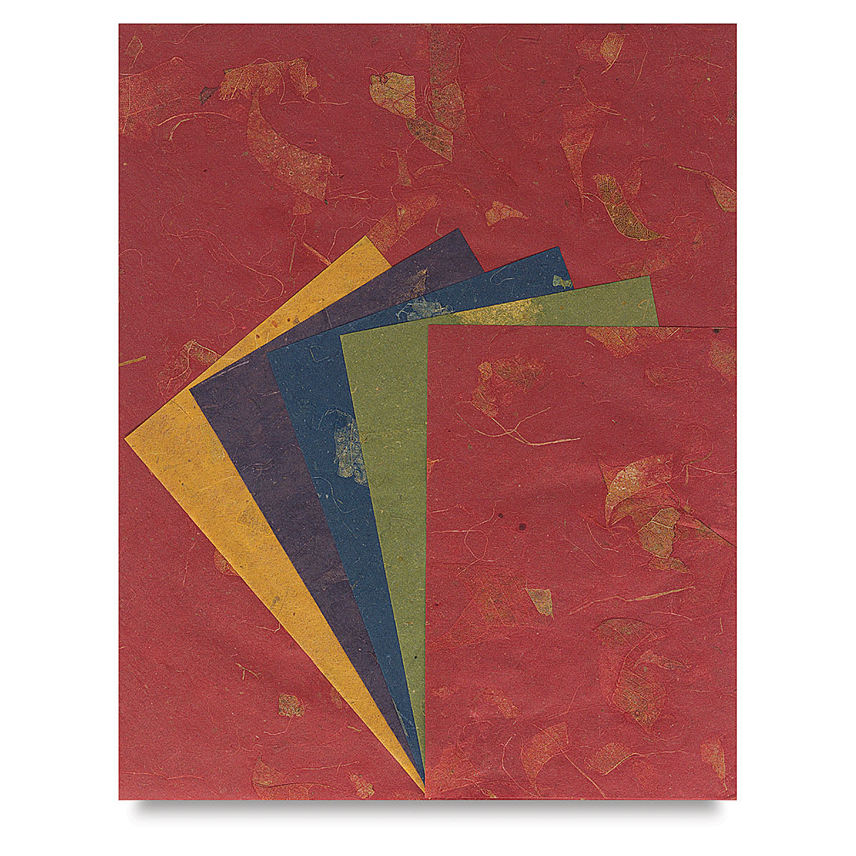Black Ink Decorative Paper Packs - Both sizes of Mangoes Assorted Sheet Pack shown