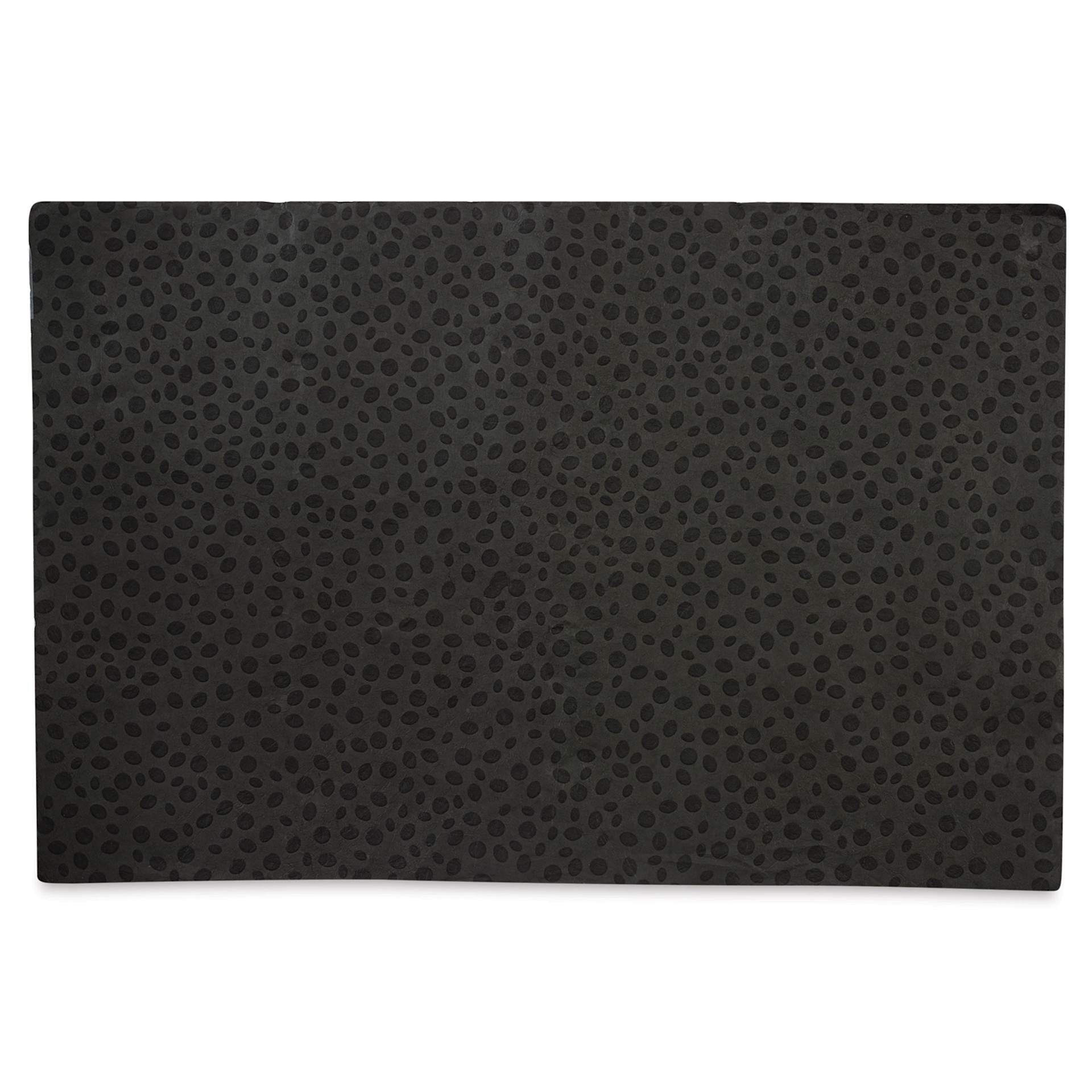Lokta Paper - Textured Dot, Black, 20" x 30", Single Sheet