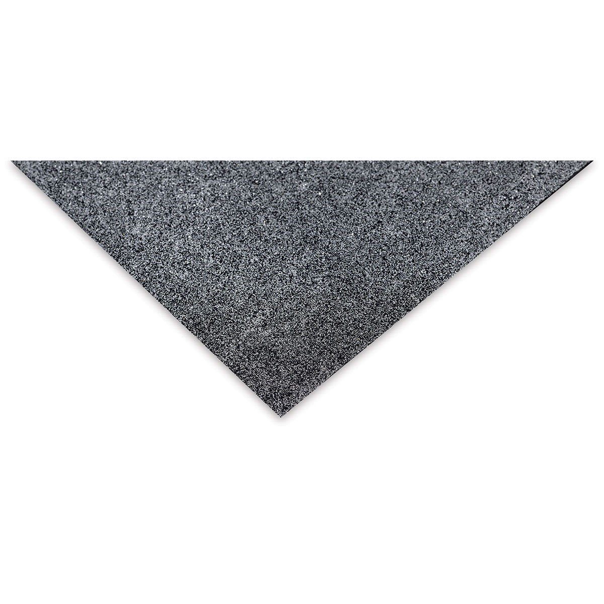 Lokta Paper - Glitter Flake, Black and Silver, 20'' x 30''
