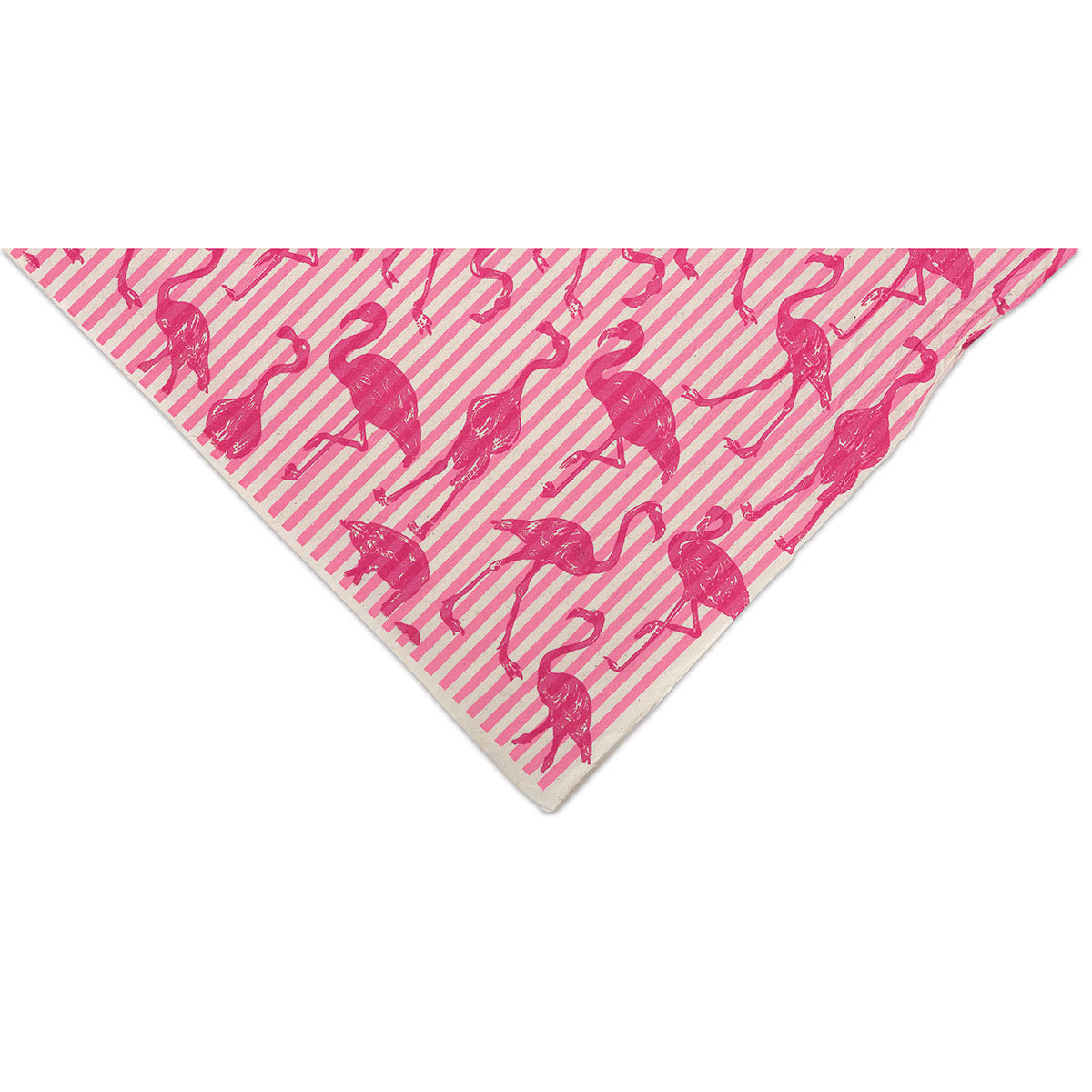 Lokta Paper - Flamingos, Pink, 20" x 30"