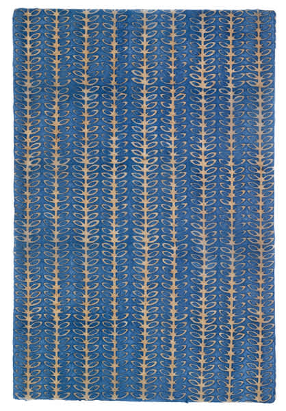 Lokta Paper - Batik Beans, Sky Blue, 20" x 30"