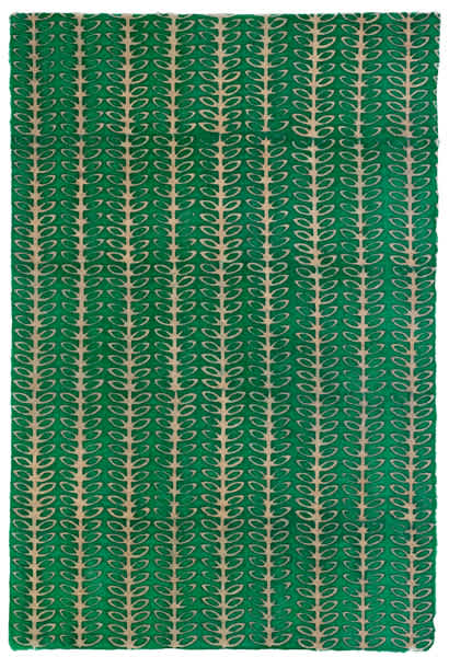Lokta Paper - Batik Beans, Green, 20'' x 30''