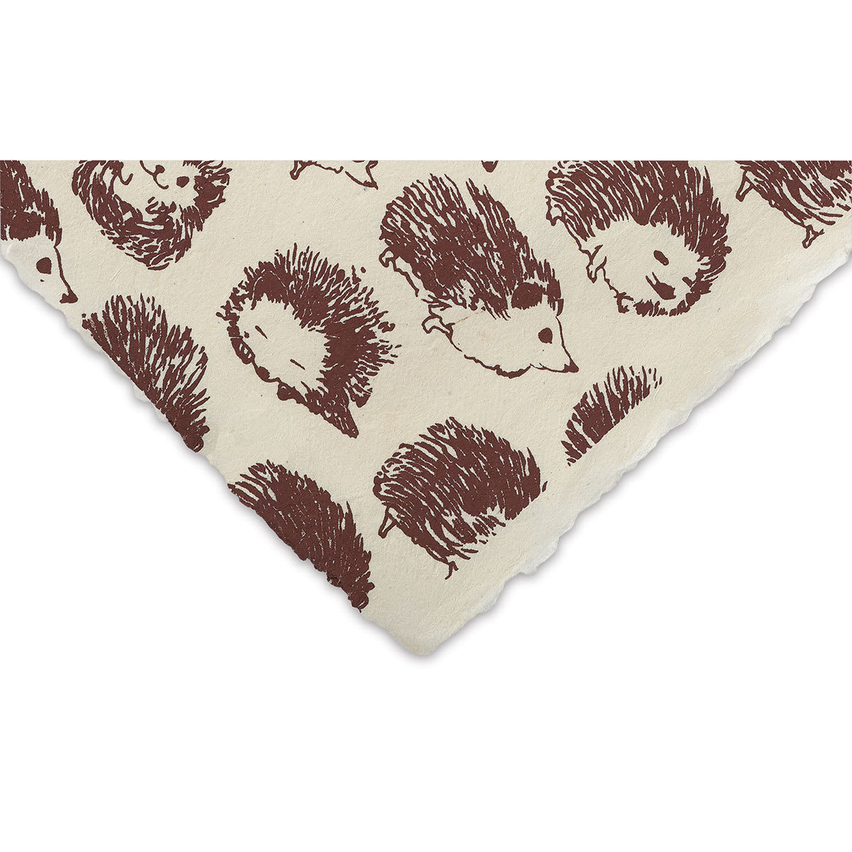 Lokta Paper - Hedgehog, Light Brown, 20" x 30"