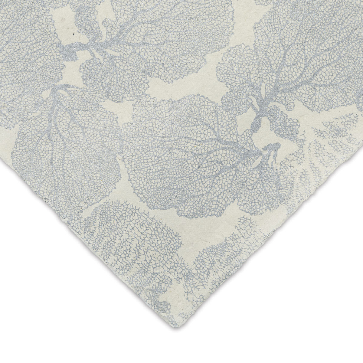 Lokta Paper - Coral, Silver and Cream, 20'' x 30''