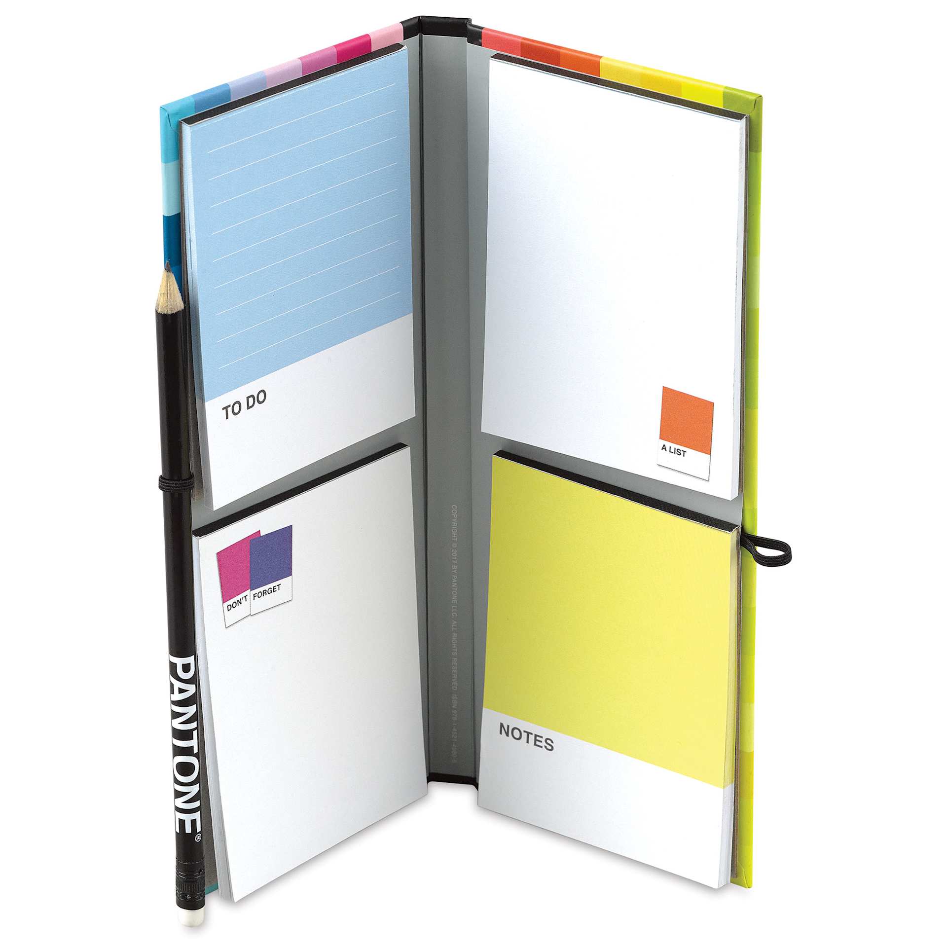 Pantone List Ledger, open