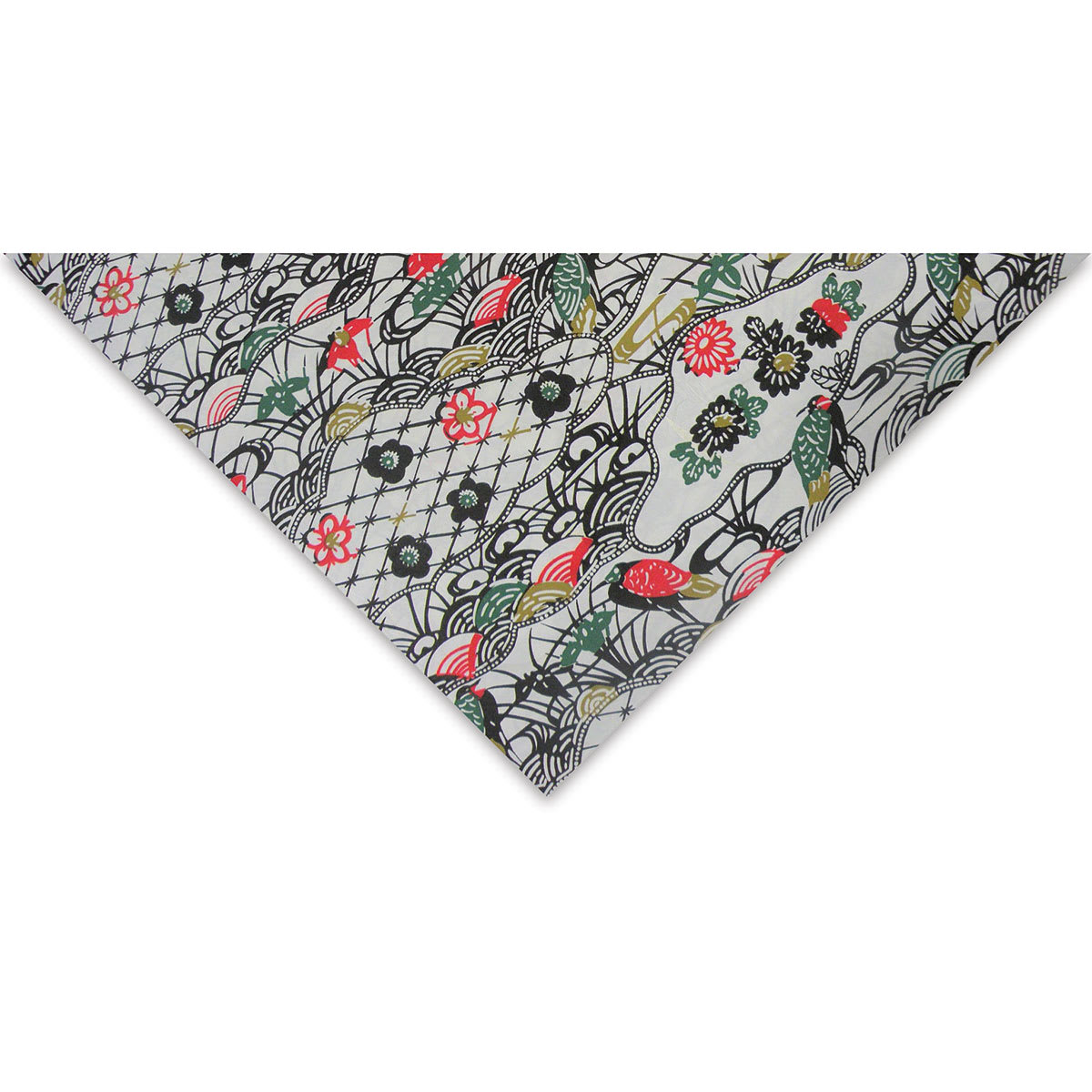 Aitoh Japanese Decorative Paper - Birds, Black/White, 25" x 18-3/4"