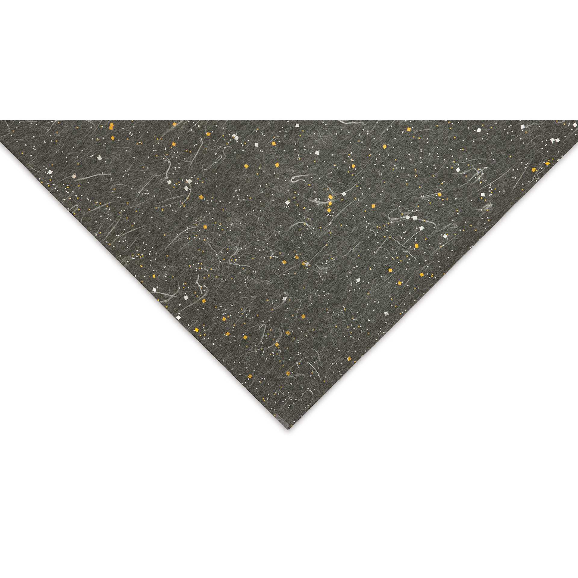 Aitoh Japanese Decorative Paper - Kirameki Flake, Metallic, close-up of corner