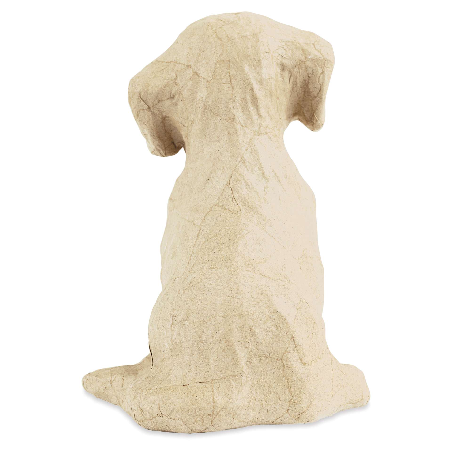 Decopatch Medium Paper Mache Animal - Puppy - back
