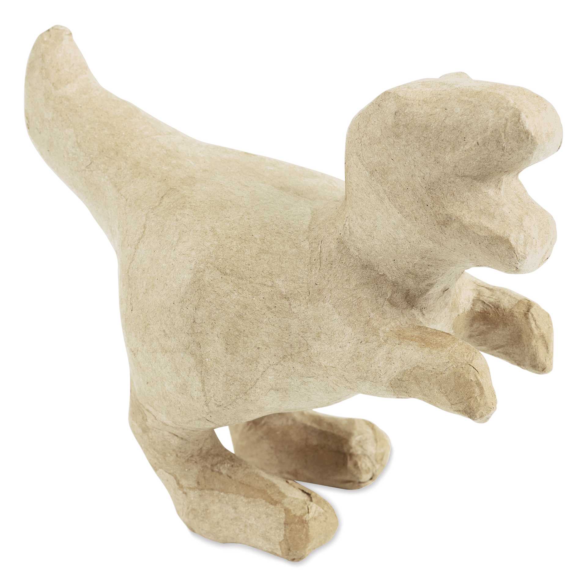 Decopatch Medium Paper Mache Animal - T-Rex - front, angled
