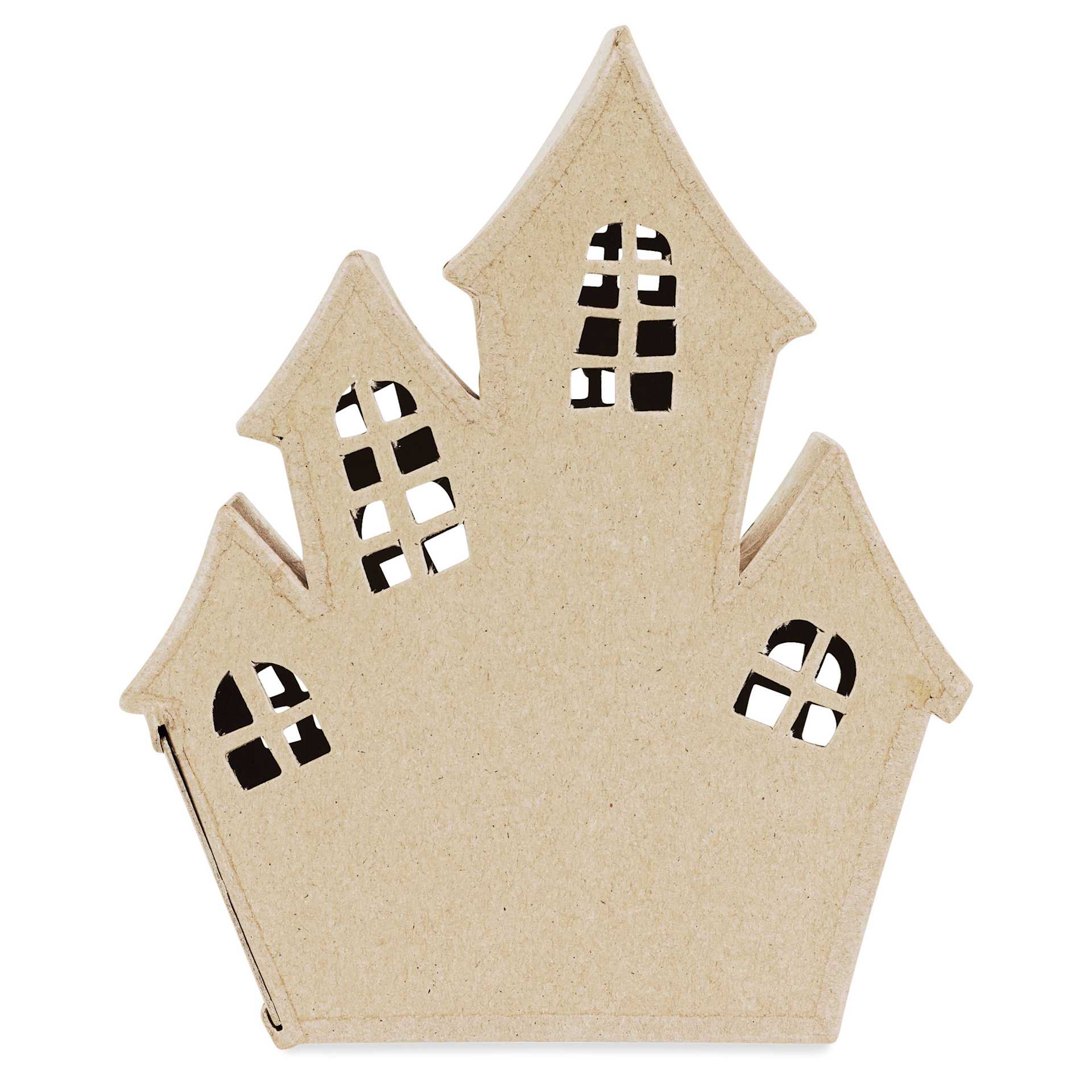 Decopatch Paper Mache House - Haunted House - back