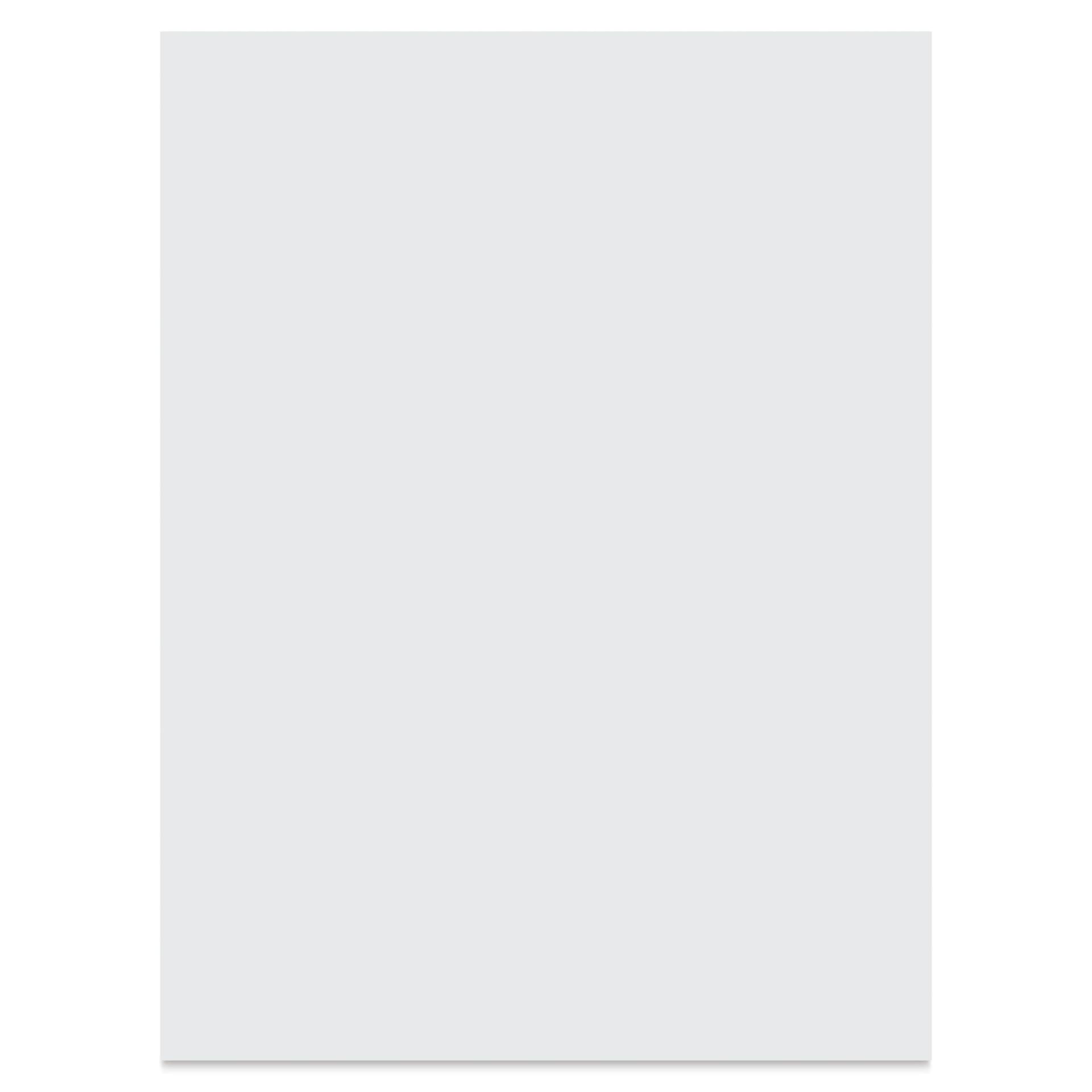 Folia Premium Construction Paper - Pkg of 50, White, 9" x 12"