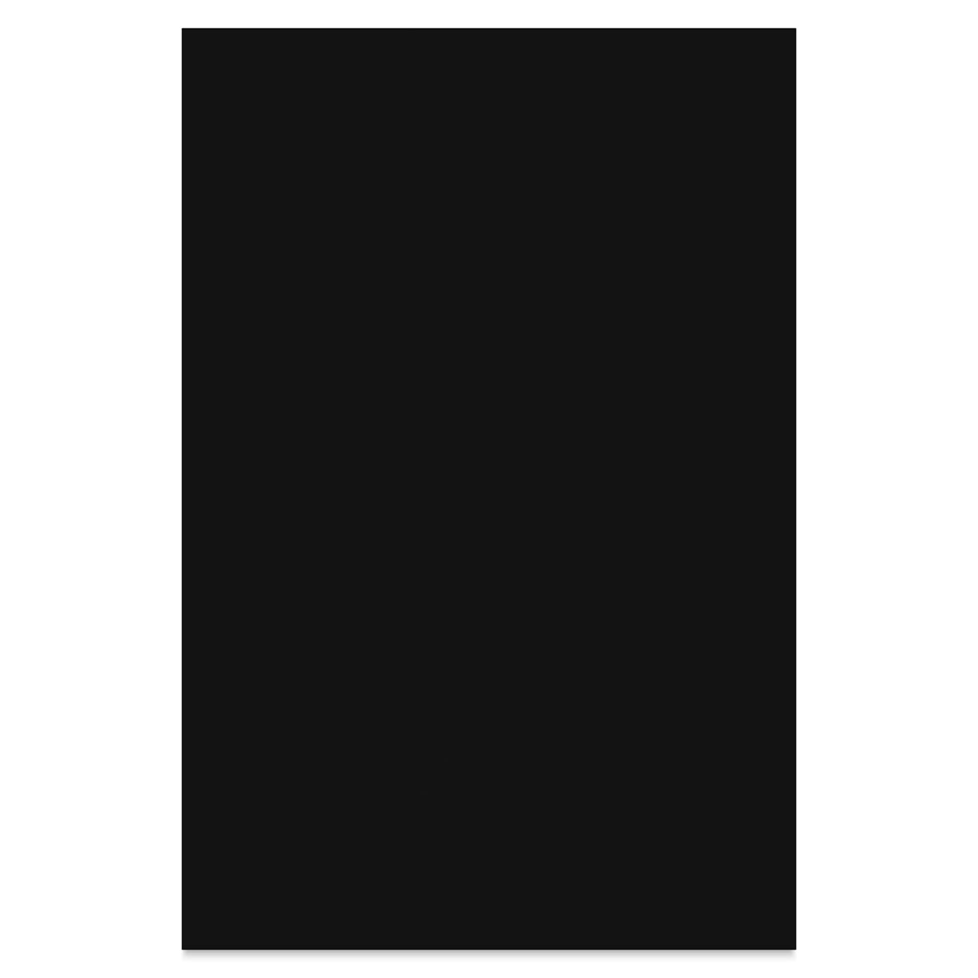 Folia Premium Construction Paper - Pkg of 50, Black, 12" x 18"