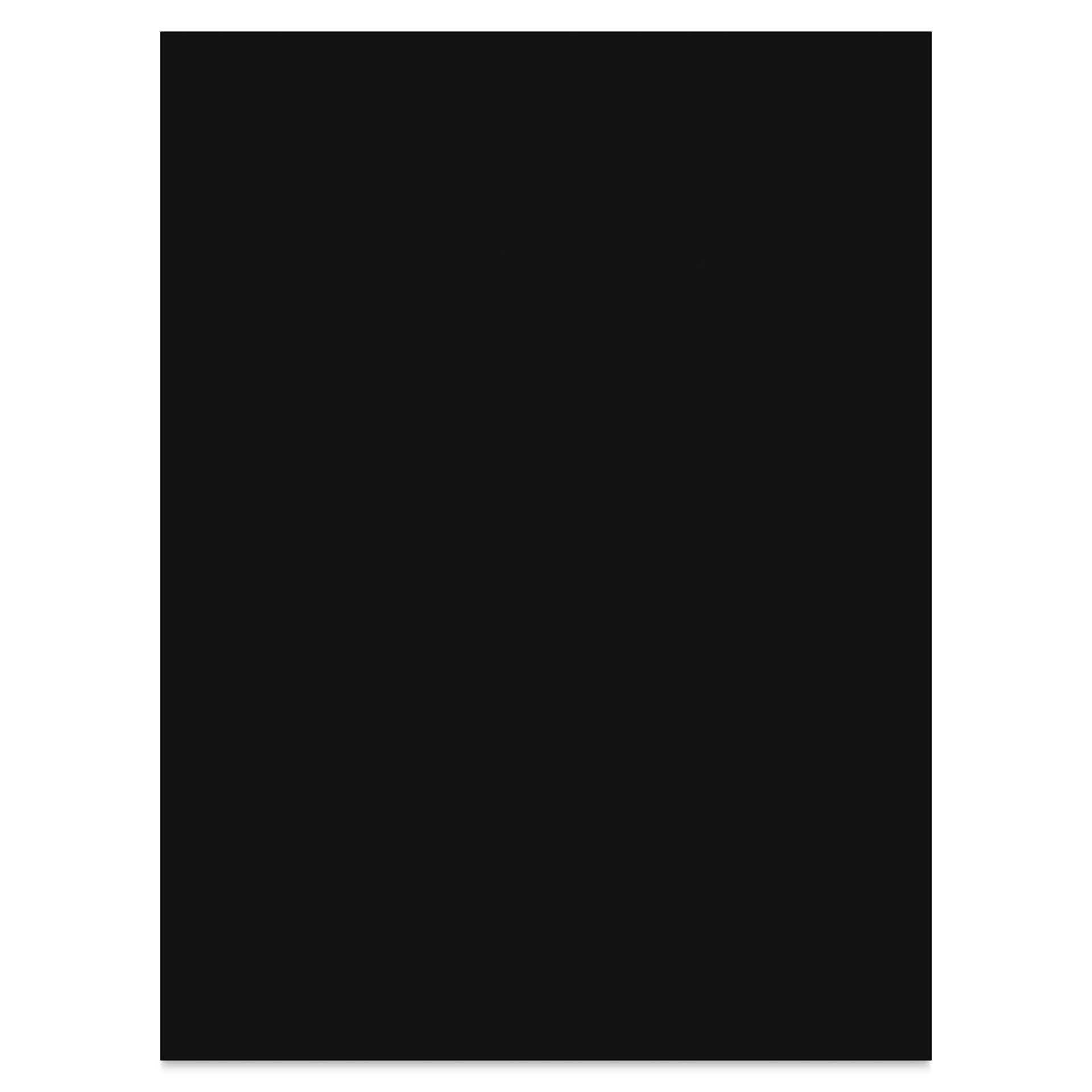 Folia Premium Construction Paper - Pkg of 50, Black, 9" x 12"