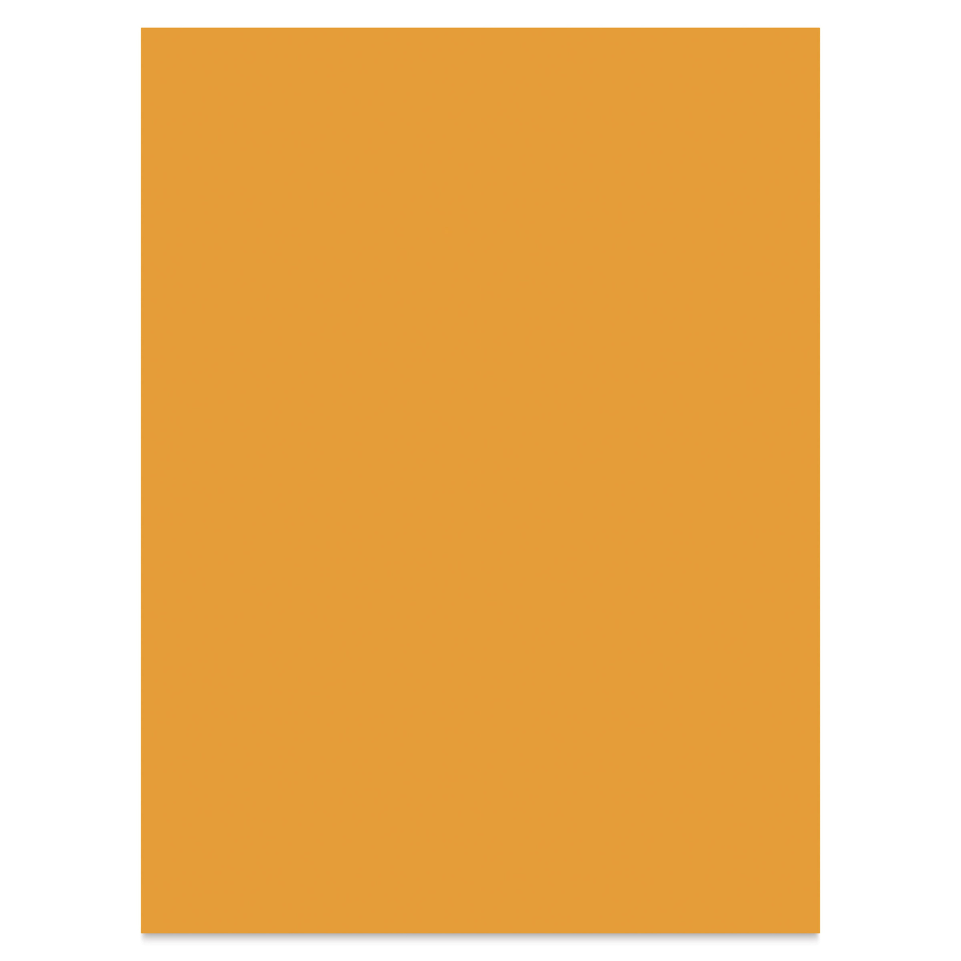 Folia Premium Construction Paper - Pkg of 50, Orange, 9" x 12"