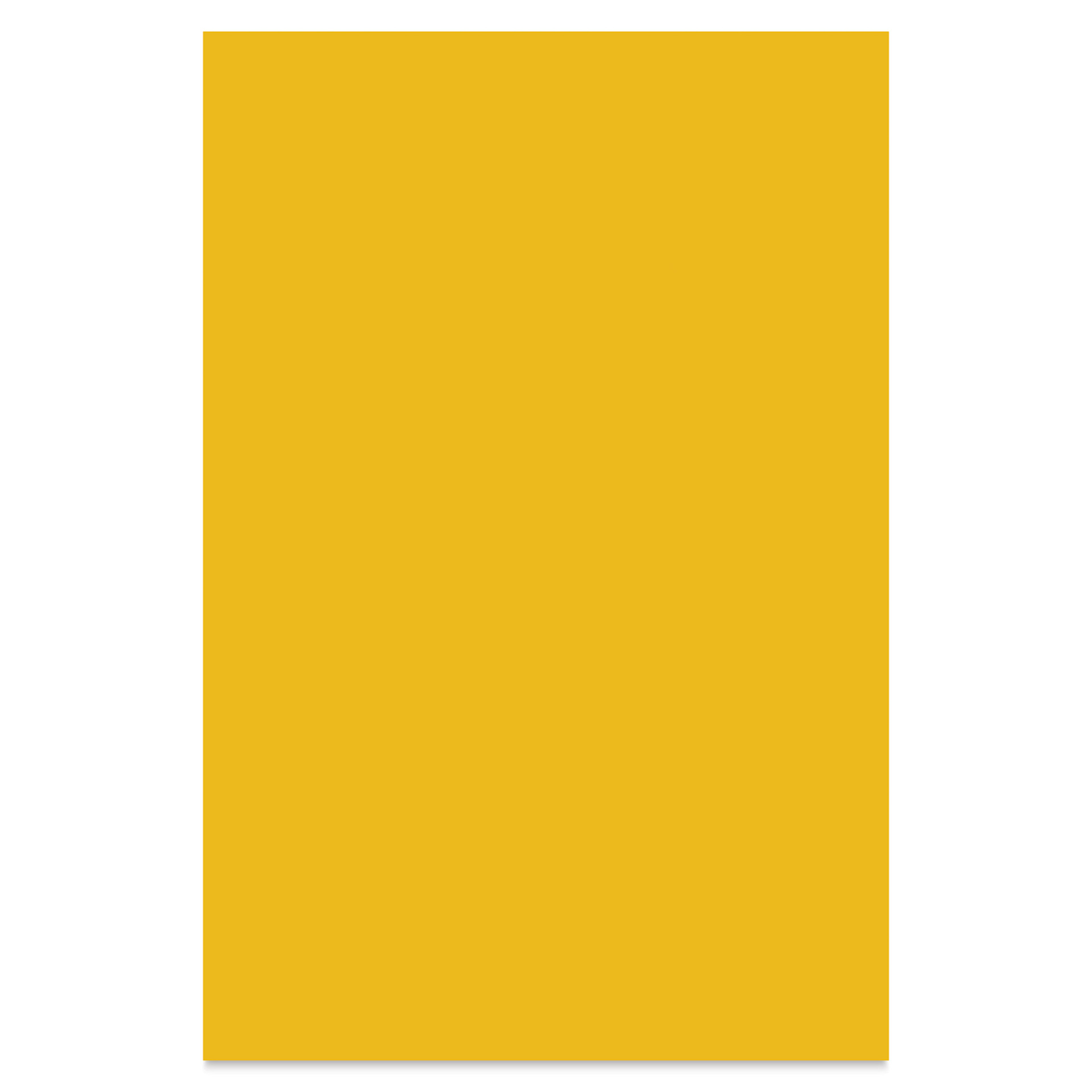 Folia Premium Construction Paper - Pkg of 50, Yellow Orange, 12" x 18"