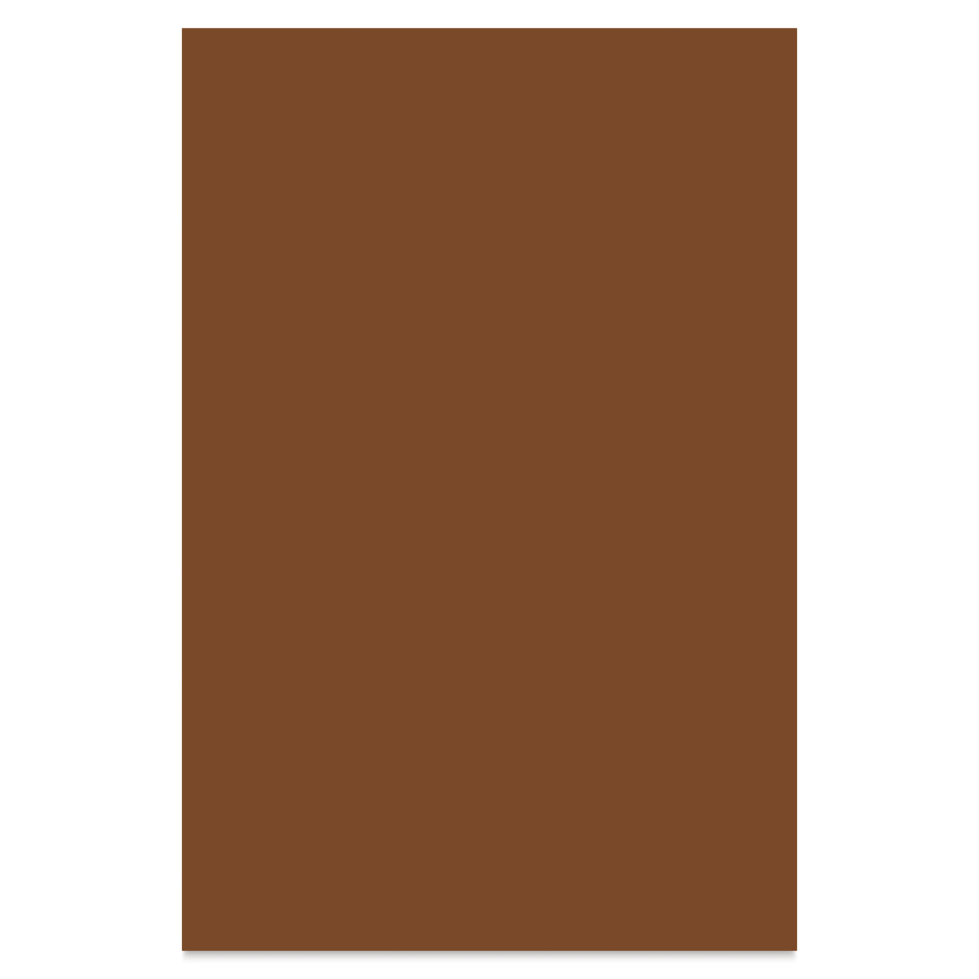 Folia Premium Construction Paper - Pkg of 50, Chocolate Brown, 12" x 18"