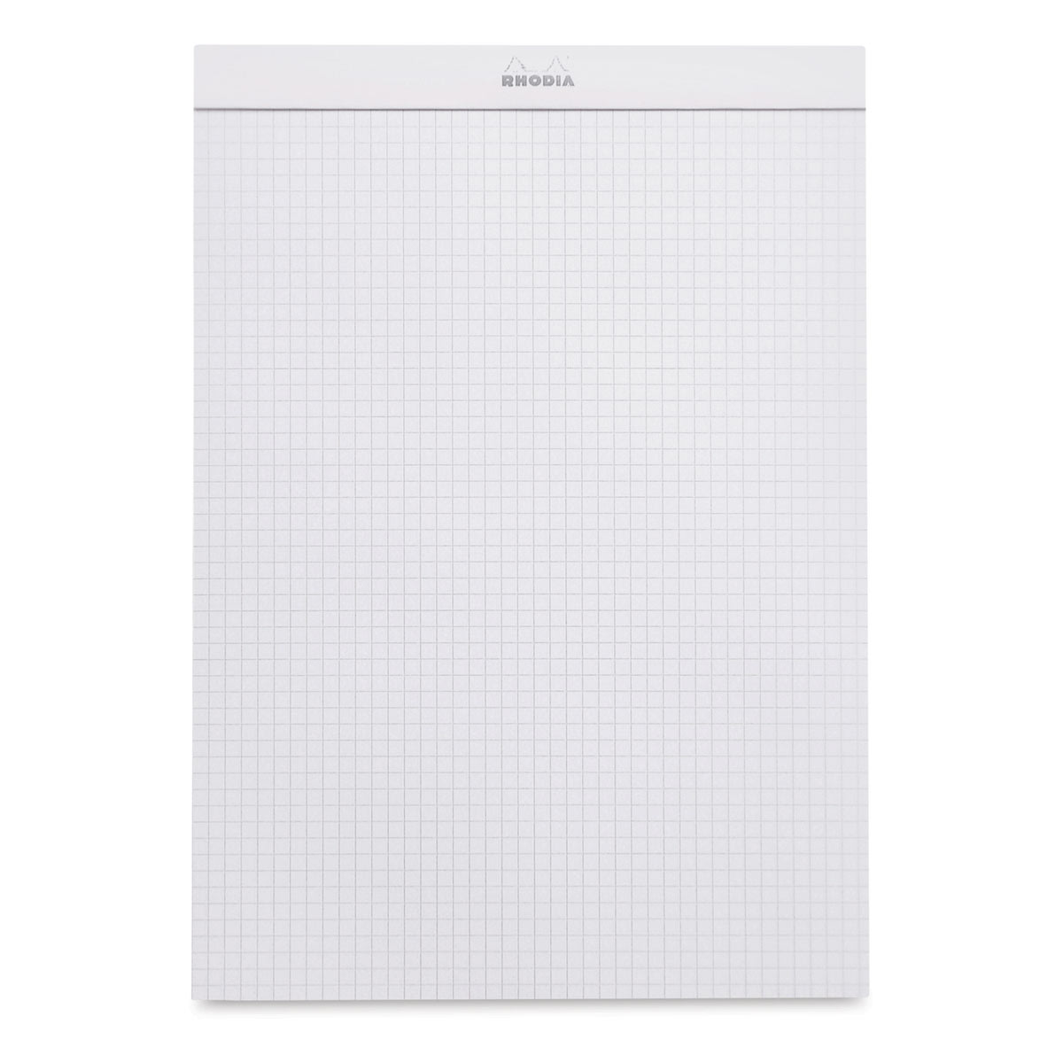 Rhodia Top-Stapled Notepad - Ice, Graph, 8-1/4" x 11-3/4" (example of paper)