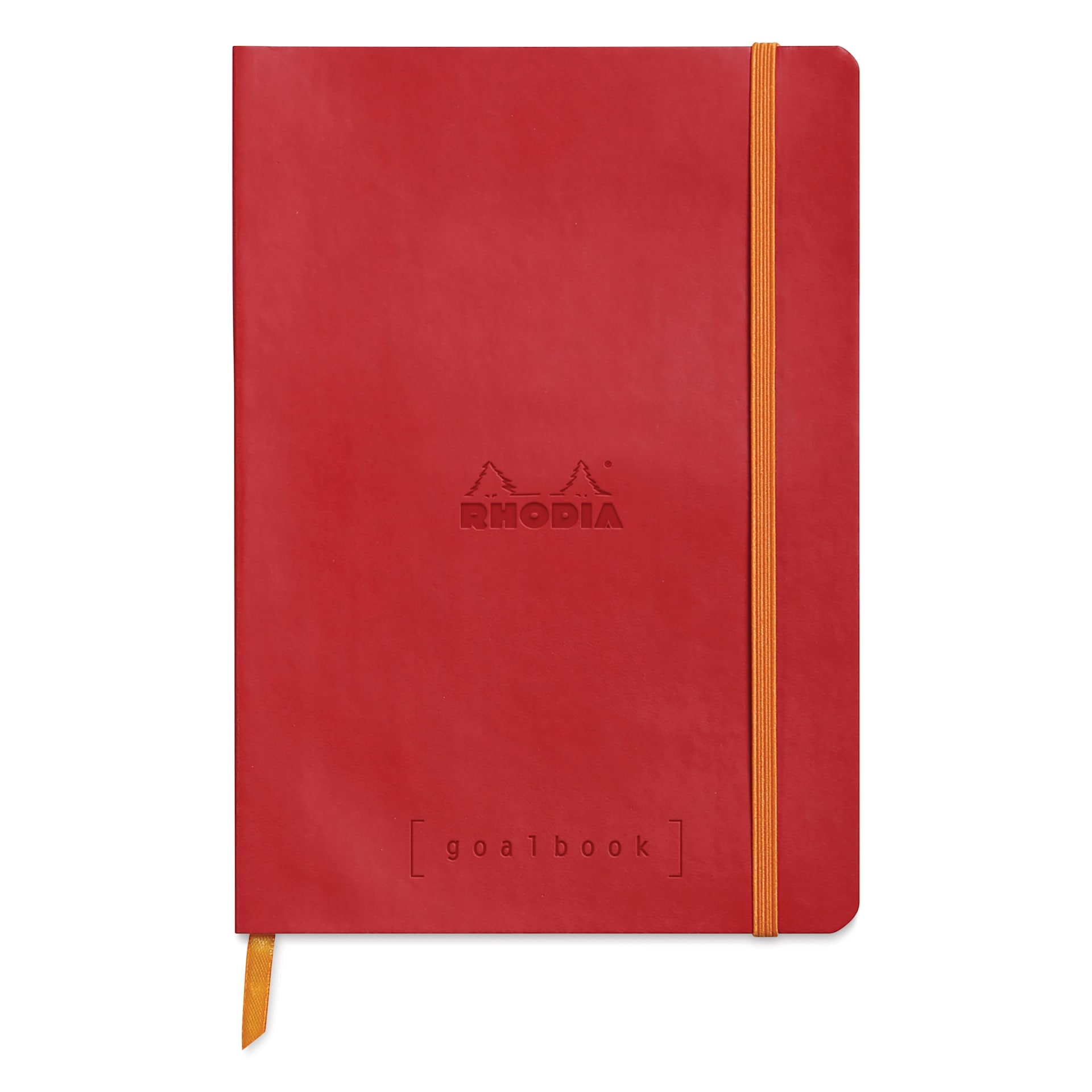 Rhodia Dotted Goalbook - 5-1/2" x 8-3/4", Poppy