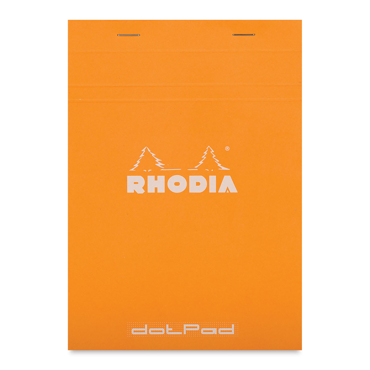 Rhodia Top-Stapled Notepad - Orange, DotPad, 6" x 8-1/4"