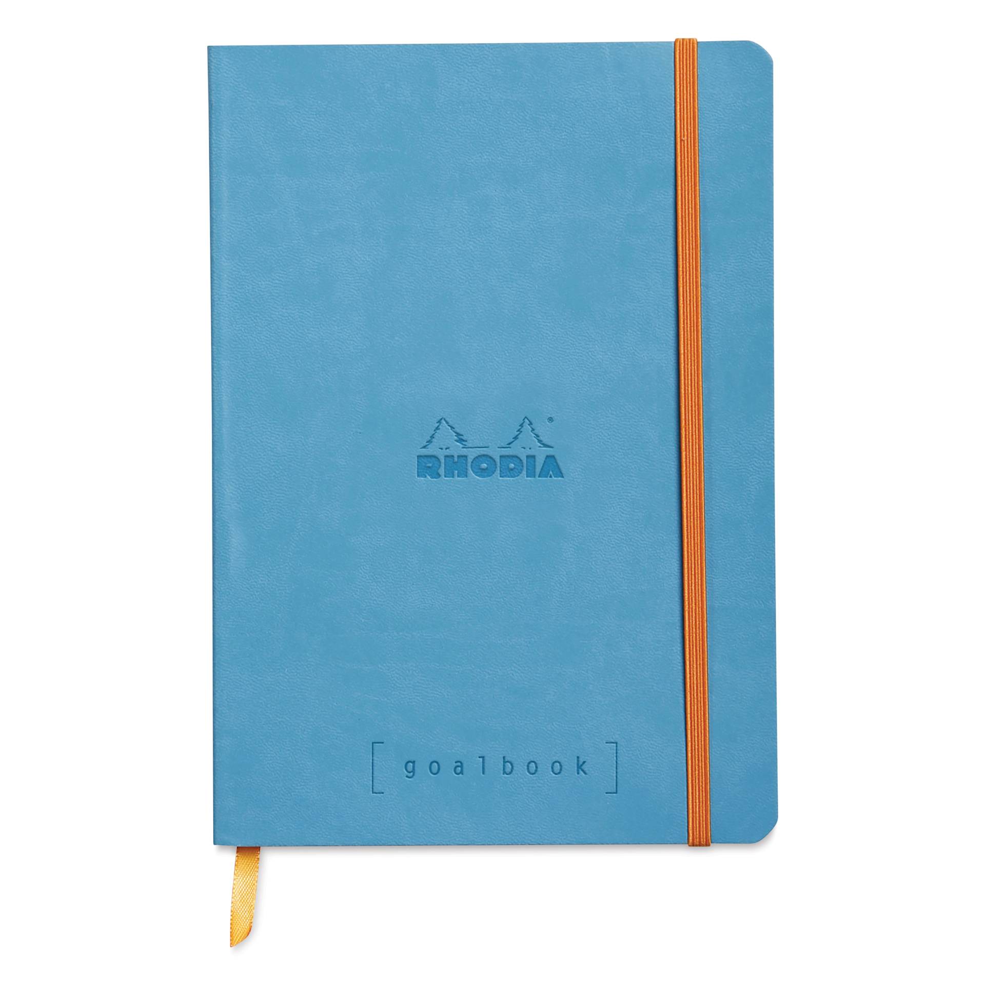 Rhodia Dotted Goalbook - 5-1/2" x 8-3/4", Turquoise