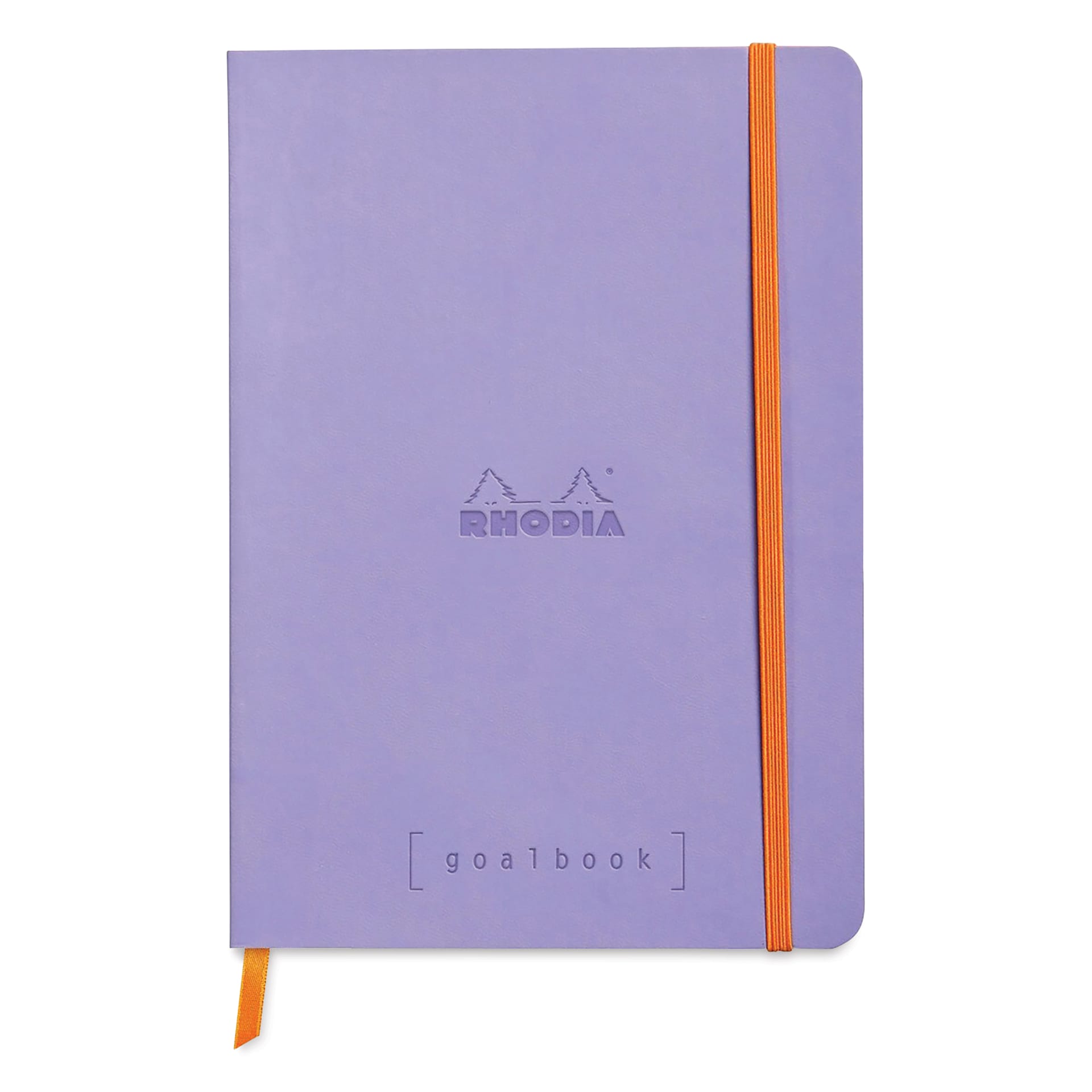 Rhodia Dotted Goalbook - 5-1/2" x 8-3/4", Iris
