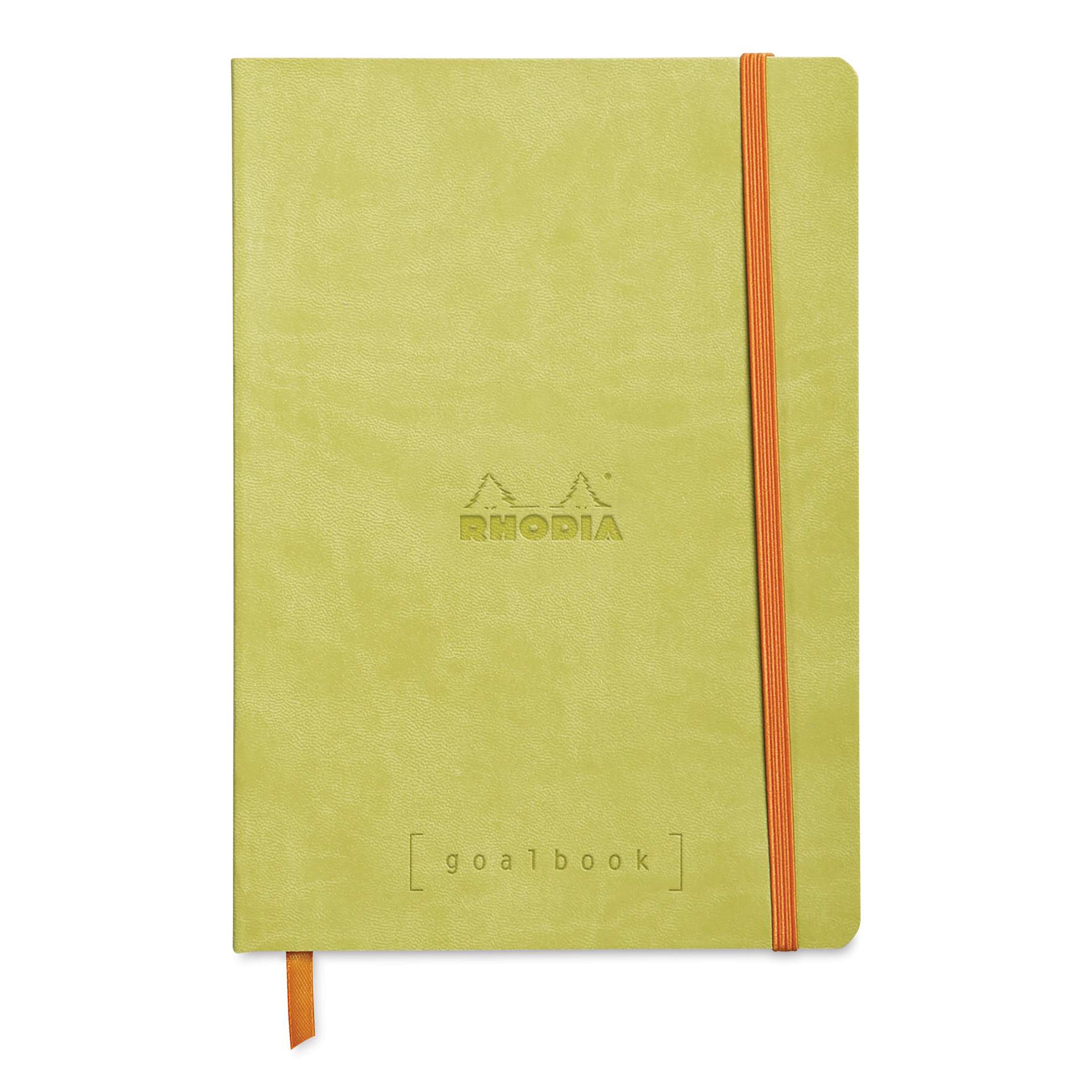 Rhodia Dotted Goalbook - 5-1/2" x 8-3/4", Anise
