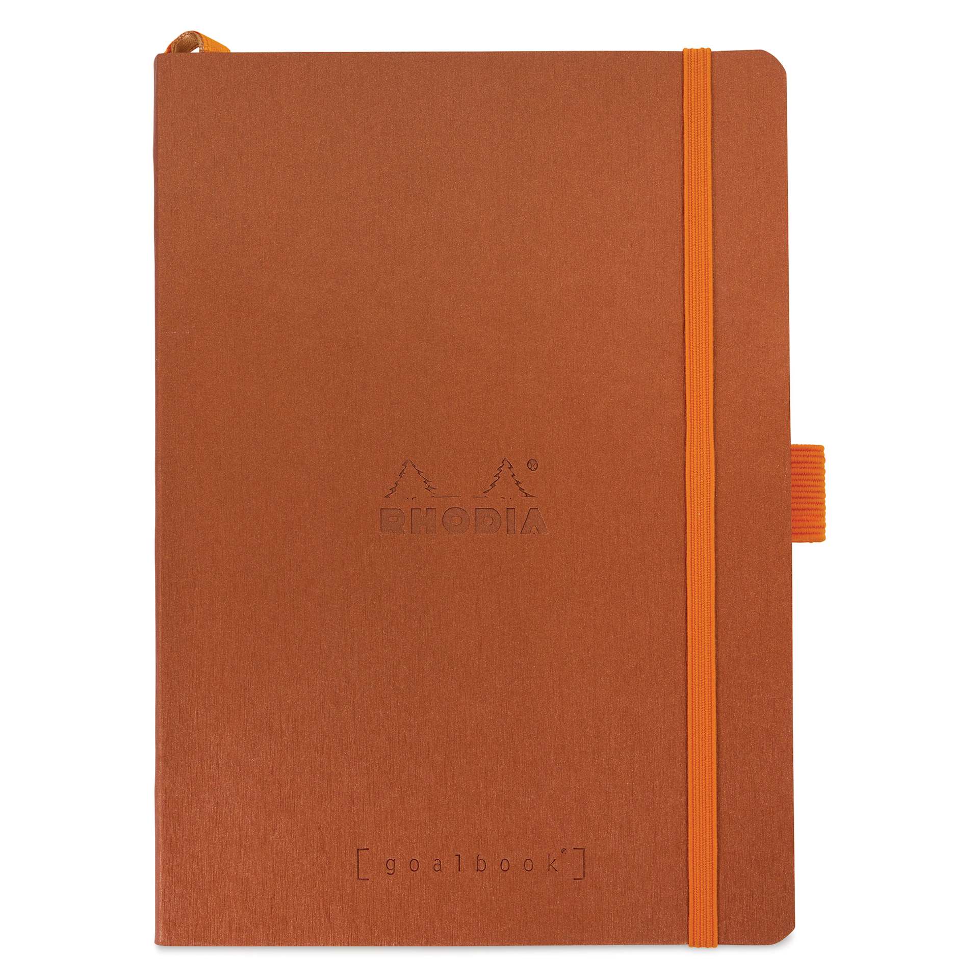 Rhodia Dotted Goalbook - 5-1/2" x 8-3/4", Bronze