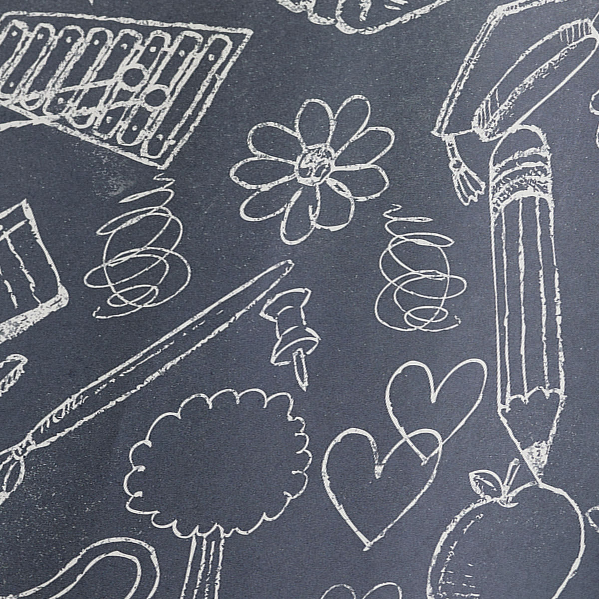 Fadeless Design Roll - 48" x 50 ft, School Doodles