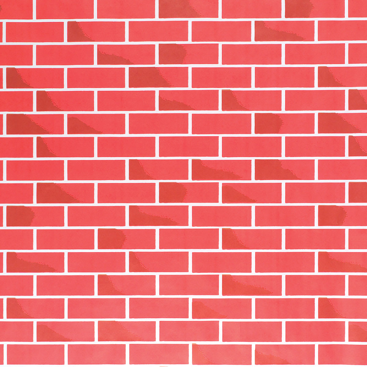 Fadeless Design Roll - 48" x 50 ft, Tu-tone Brick