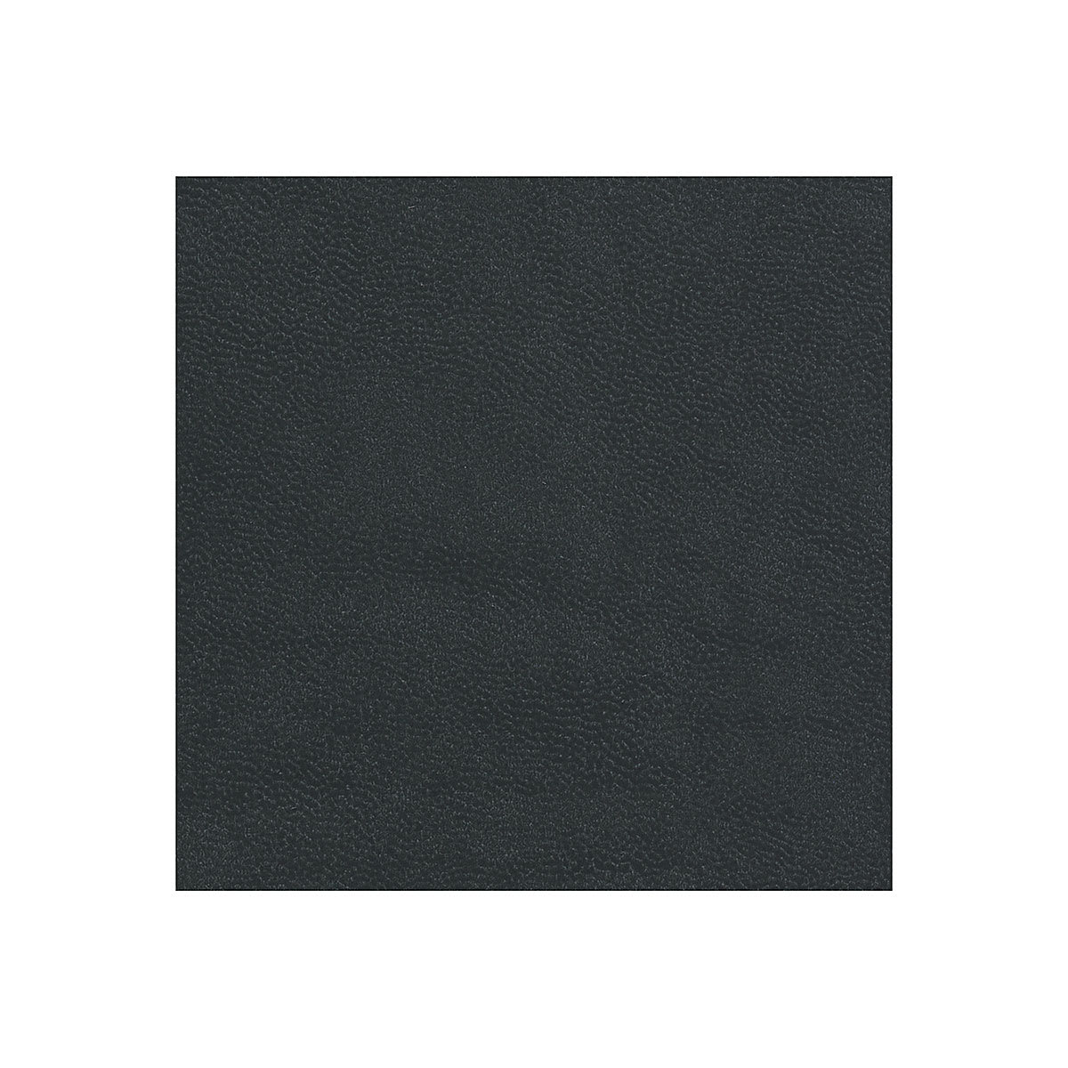 Specialty Book Covering - Swatch of Black Faux leather to show color and texture