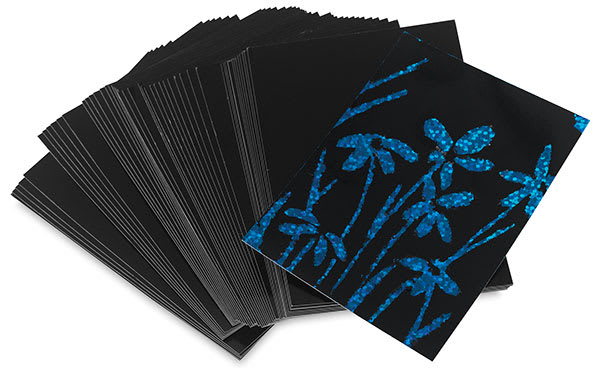 Scratch-Art Artist Trading Cards, Pkg of 52