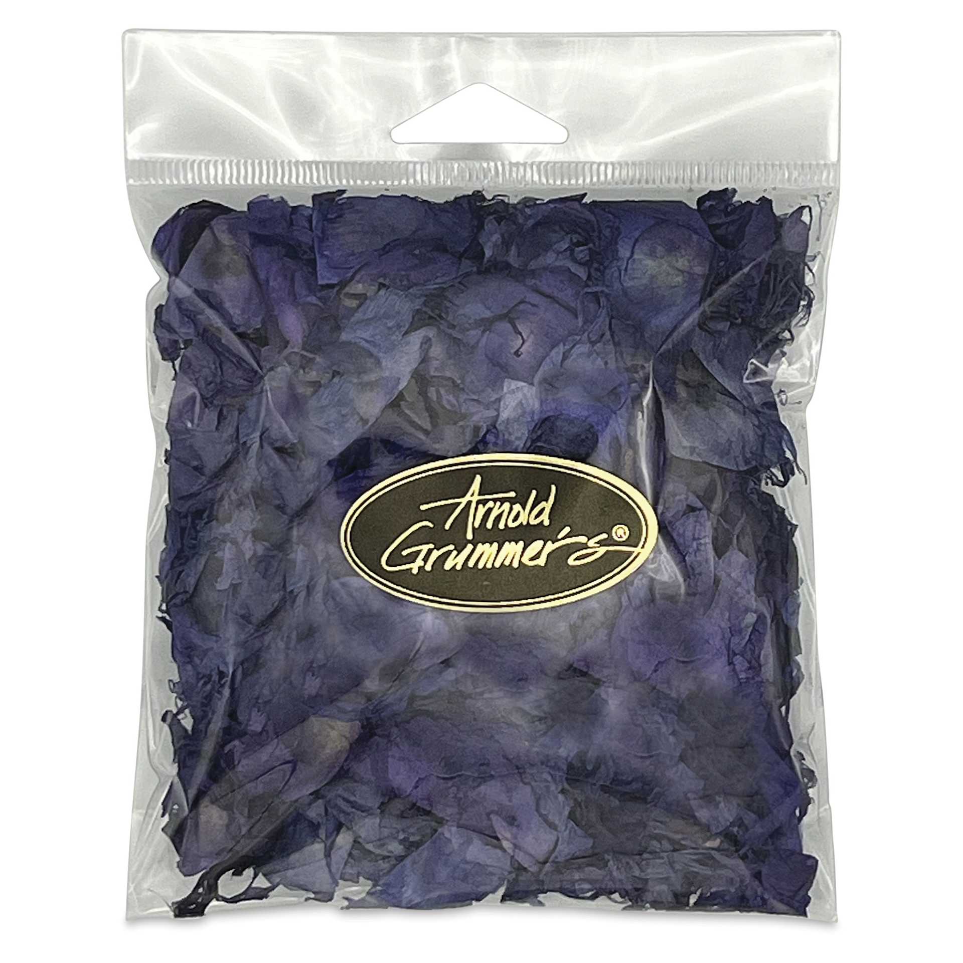 Arnold Grummer’s Botanical Paper Making Additives and Inclusions - Angel Wings, Purple, 0.5 oz, in packaging