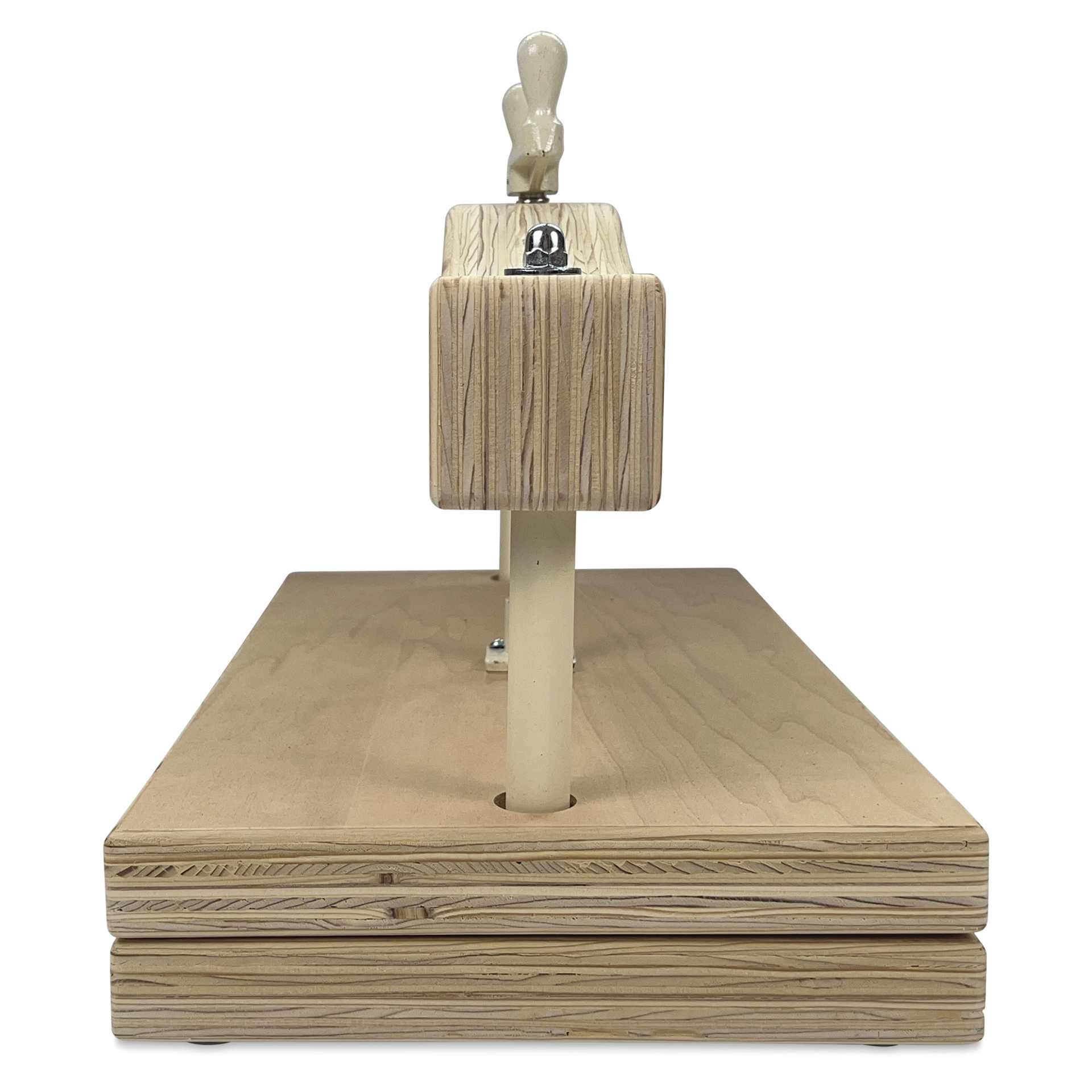 Arnold Grummer’s QuikNip Book Press & Extension Set, side